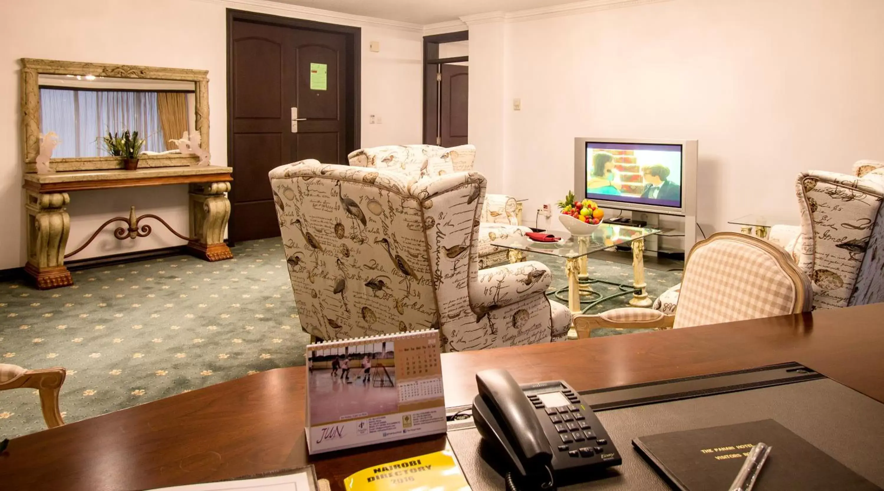 Decorative detail, Seating Area in The Panari Hotel