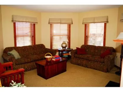 Living room in Highland House