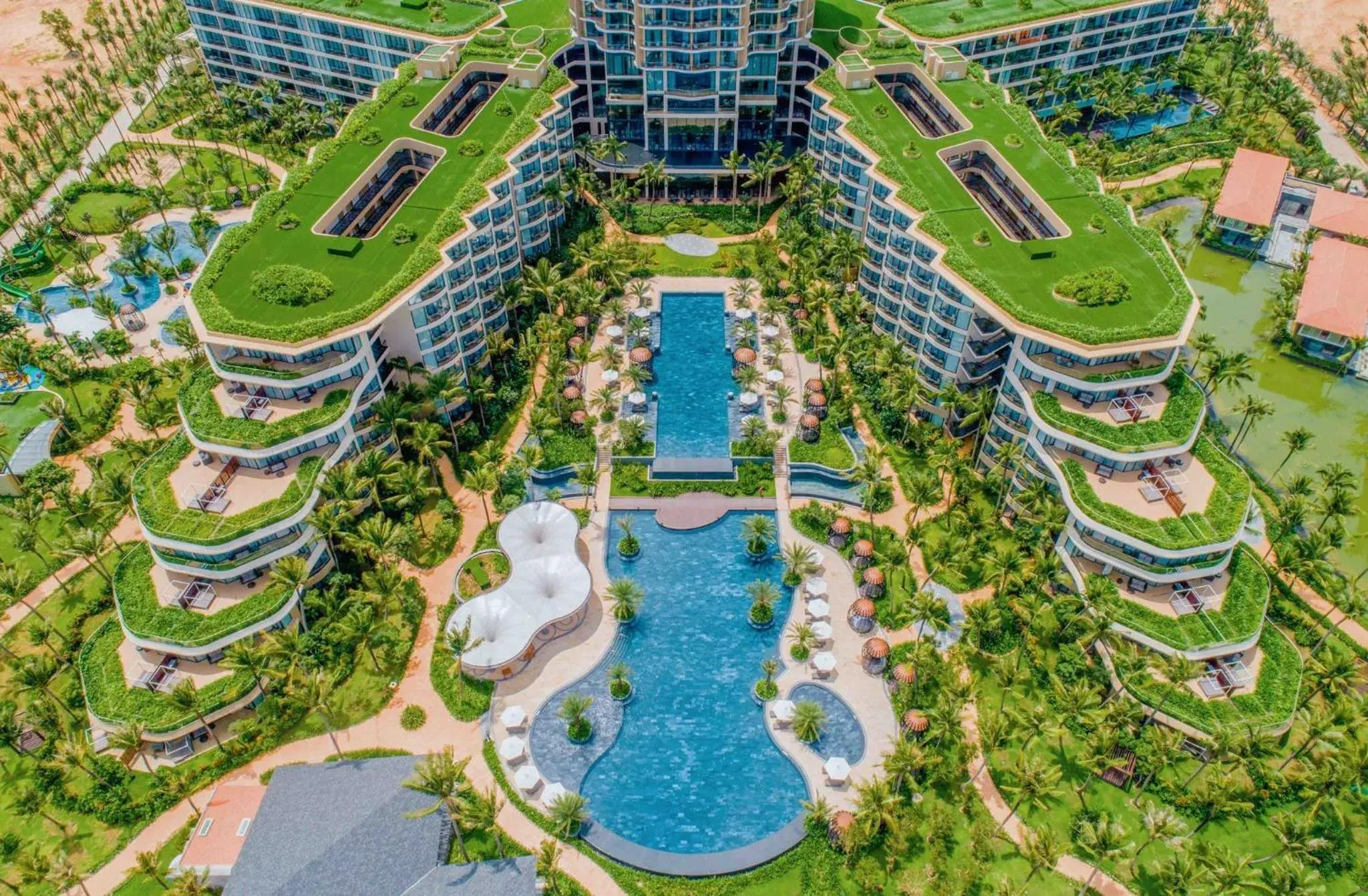 Property building, Bird's-eye View in InterContinental Phu Quoc Long Beach Resort, an IHG Hotel