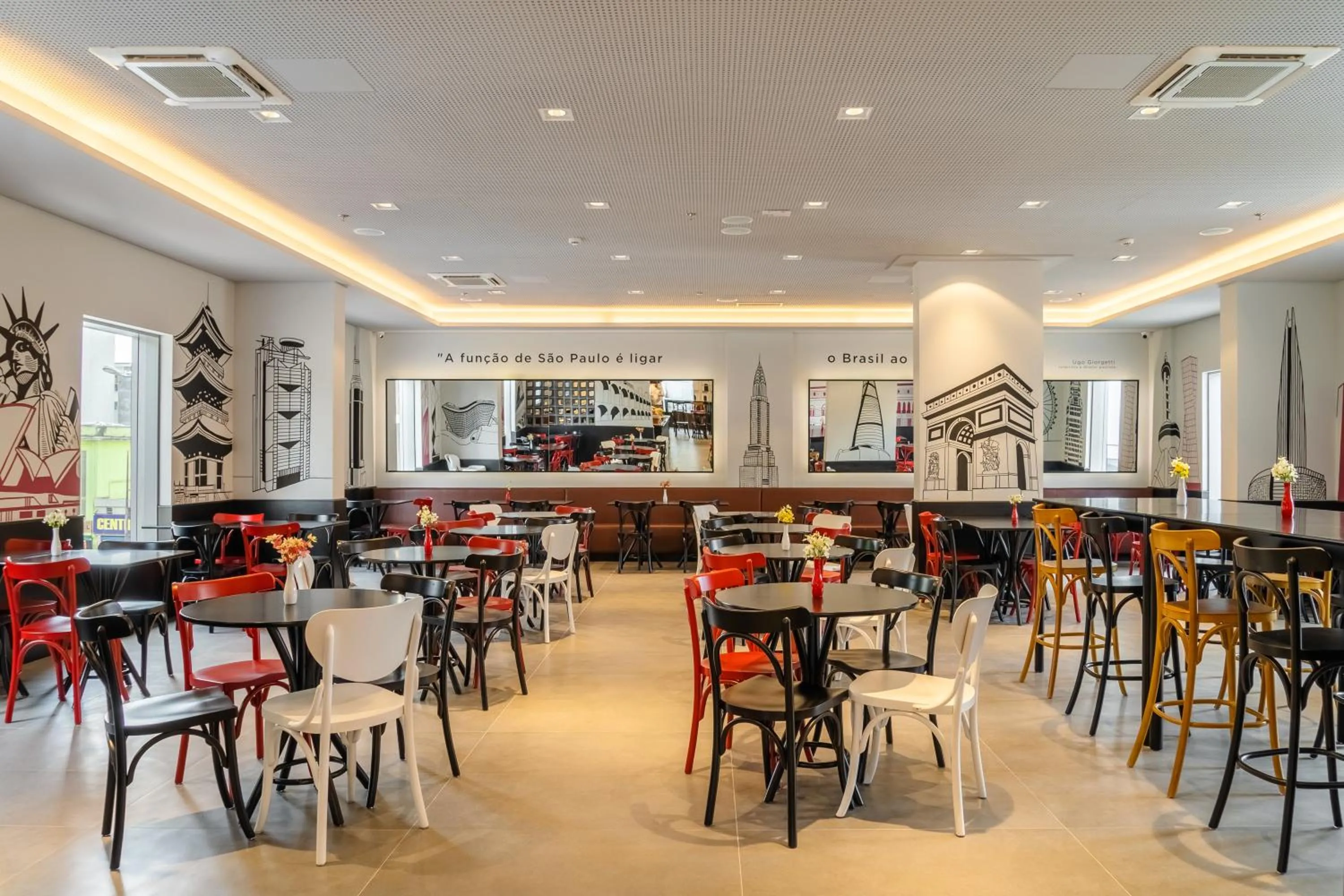 Restaurant/places to eat in Ibis Styles SP Centro