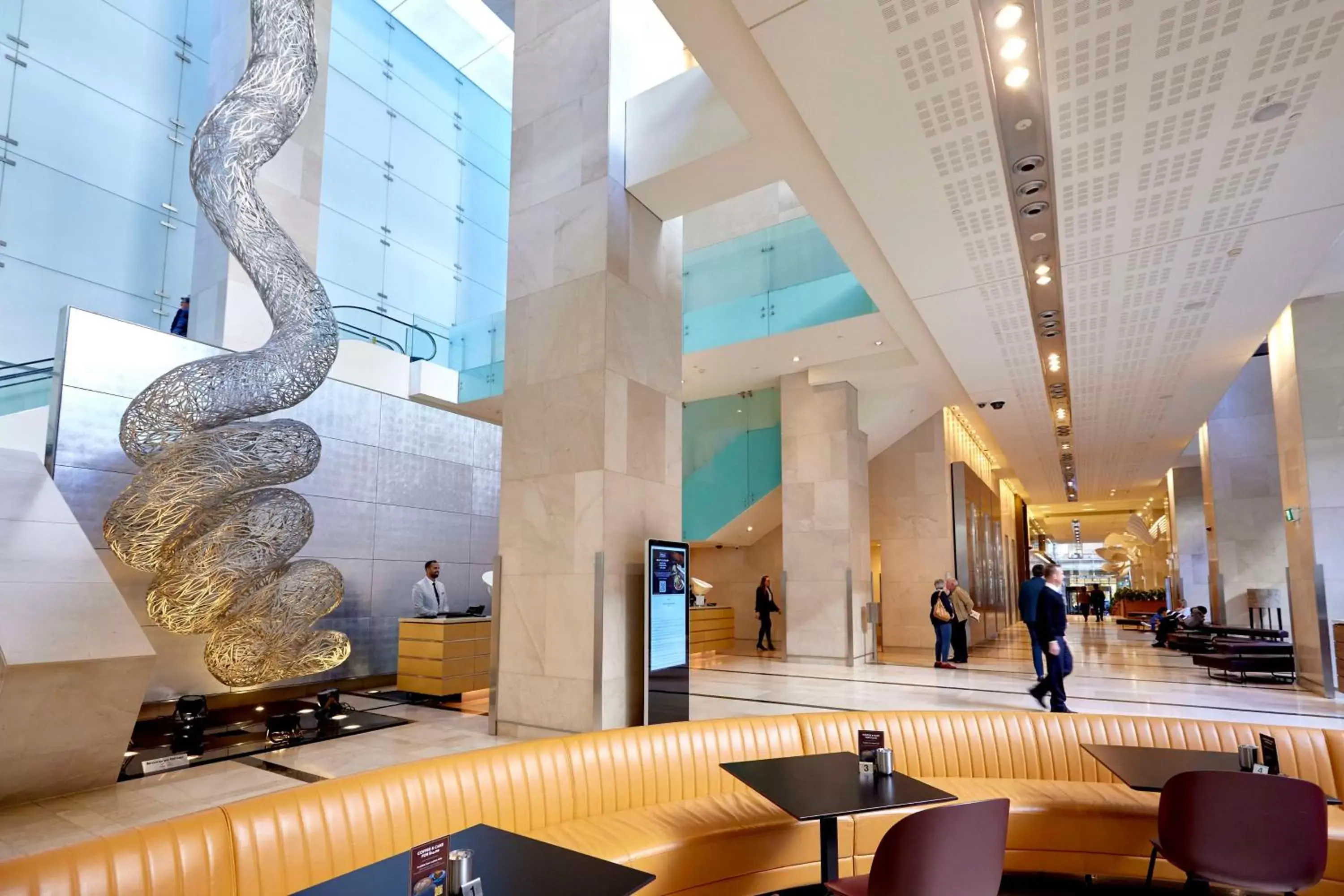 Lobby or reception in Hilton Sydney