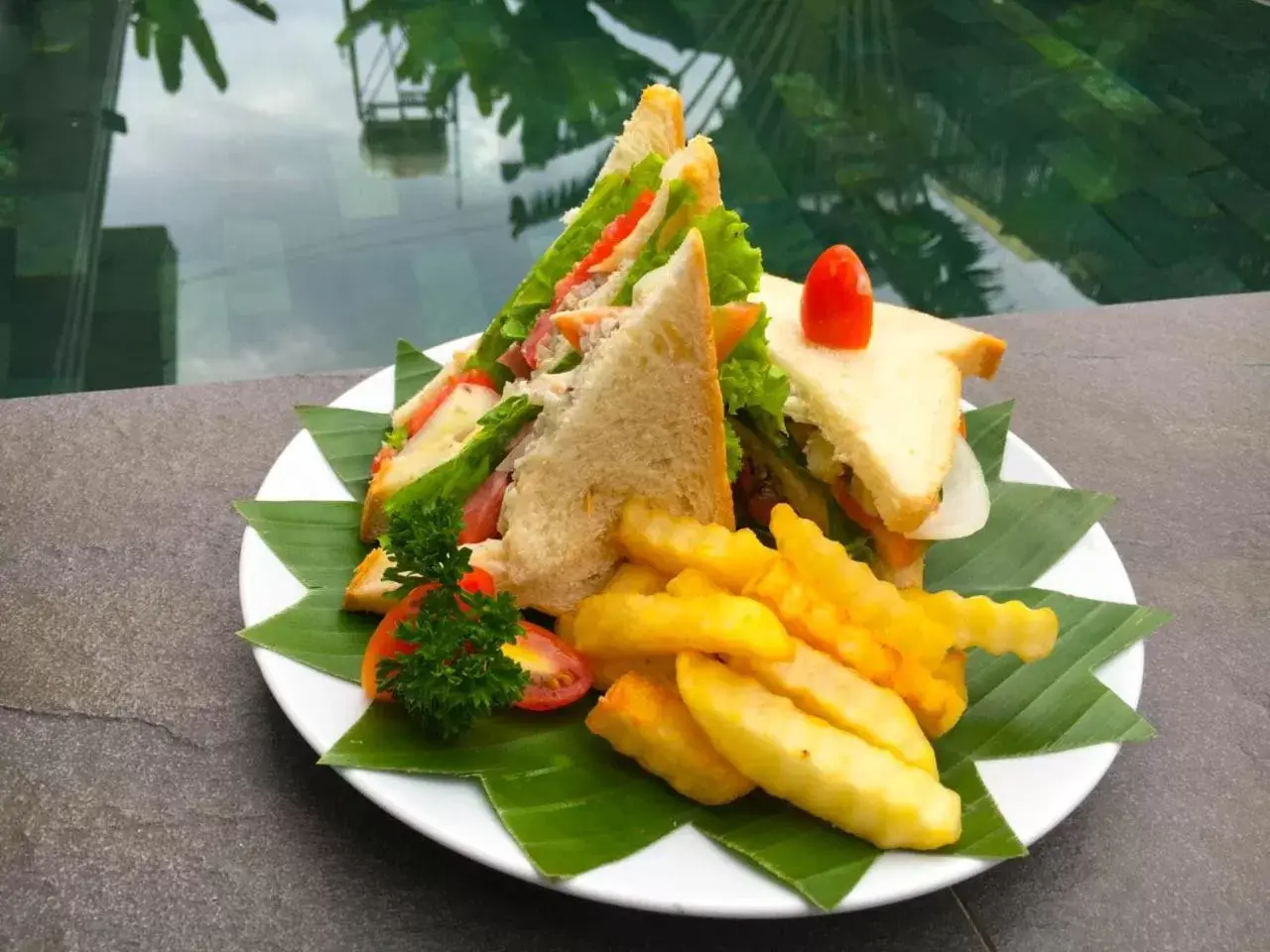 Food in The Blanc Residence Food in The Blanc Residence