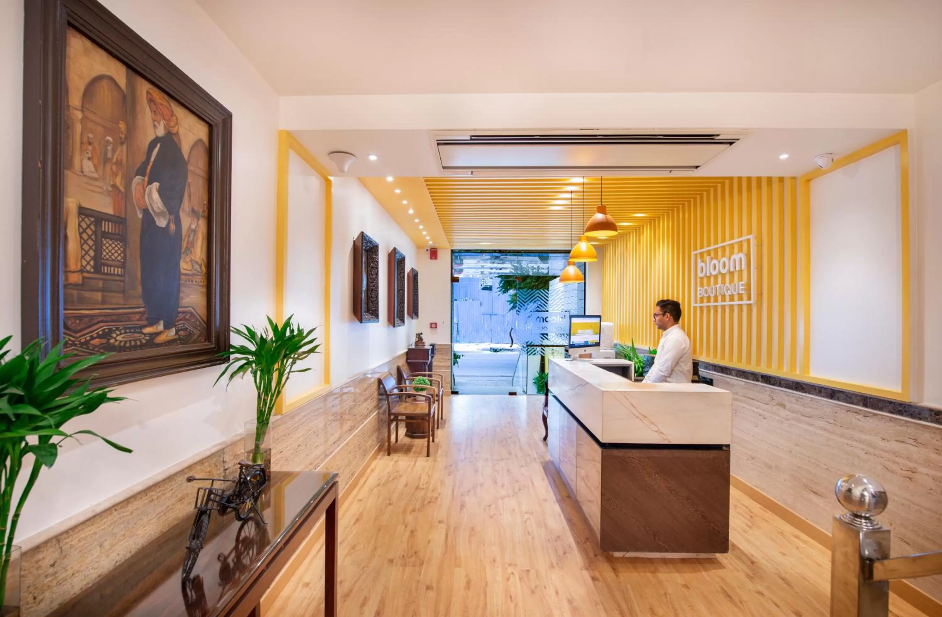 Lobby or reception in Bloom Boutique l GK1