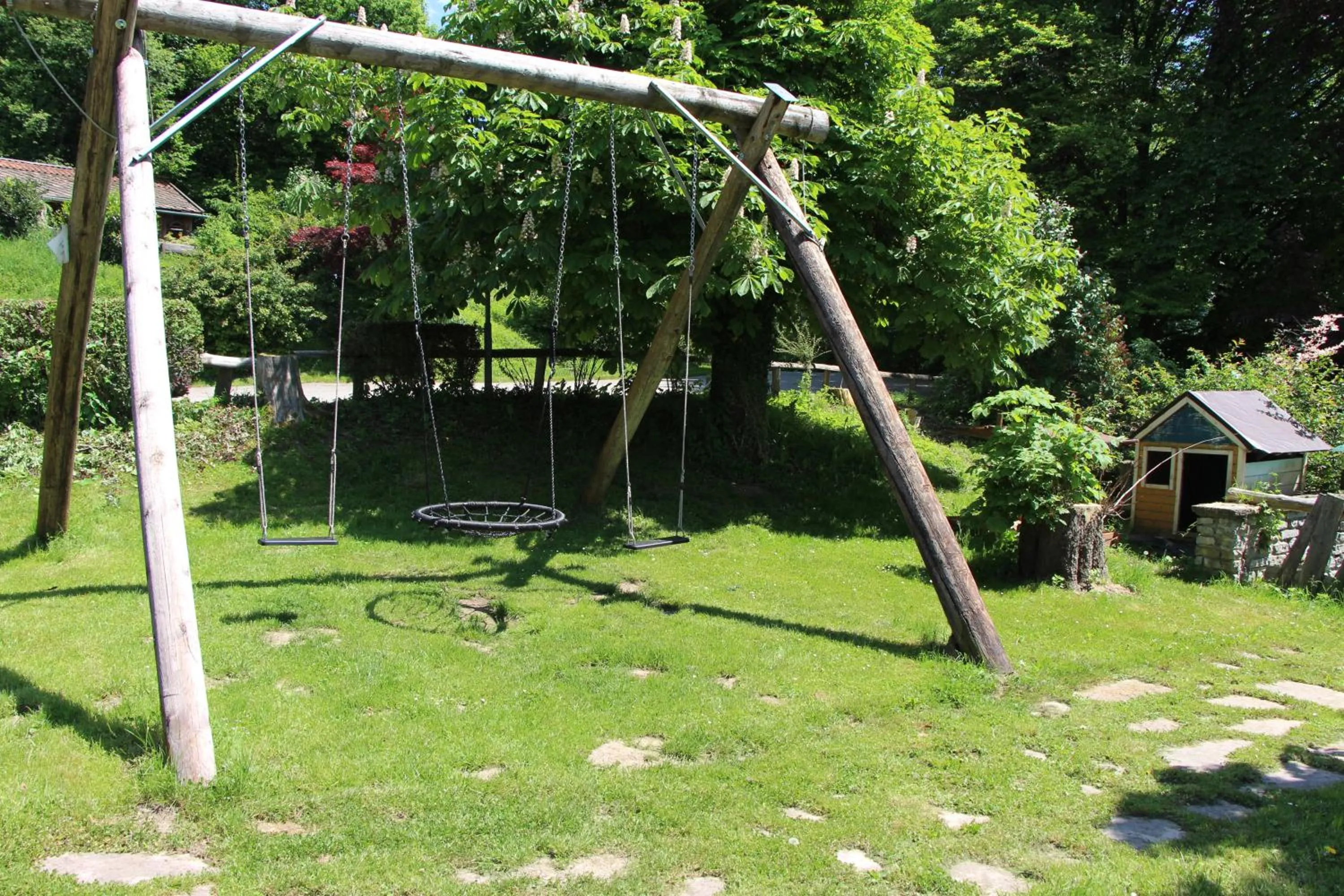Children play ground in Hotel Schöne Aussicht
