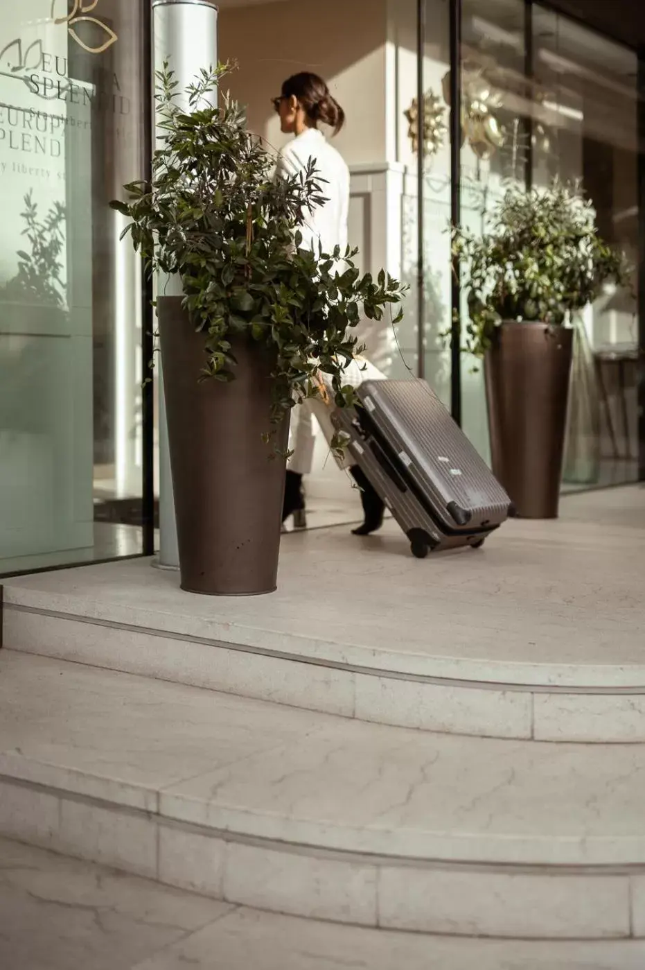 Facade/entrance in Hotel Europa Splendid