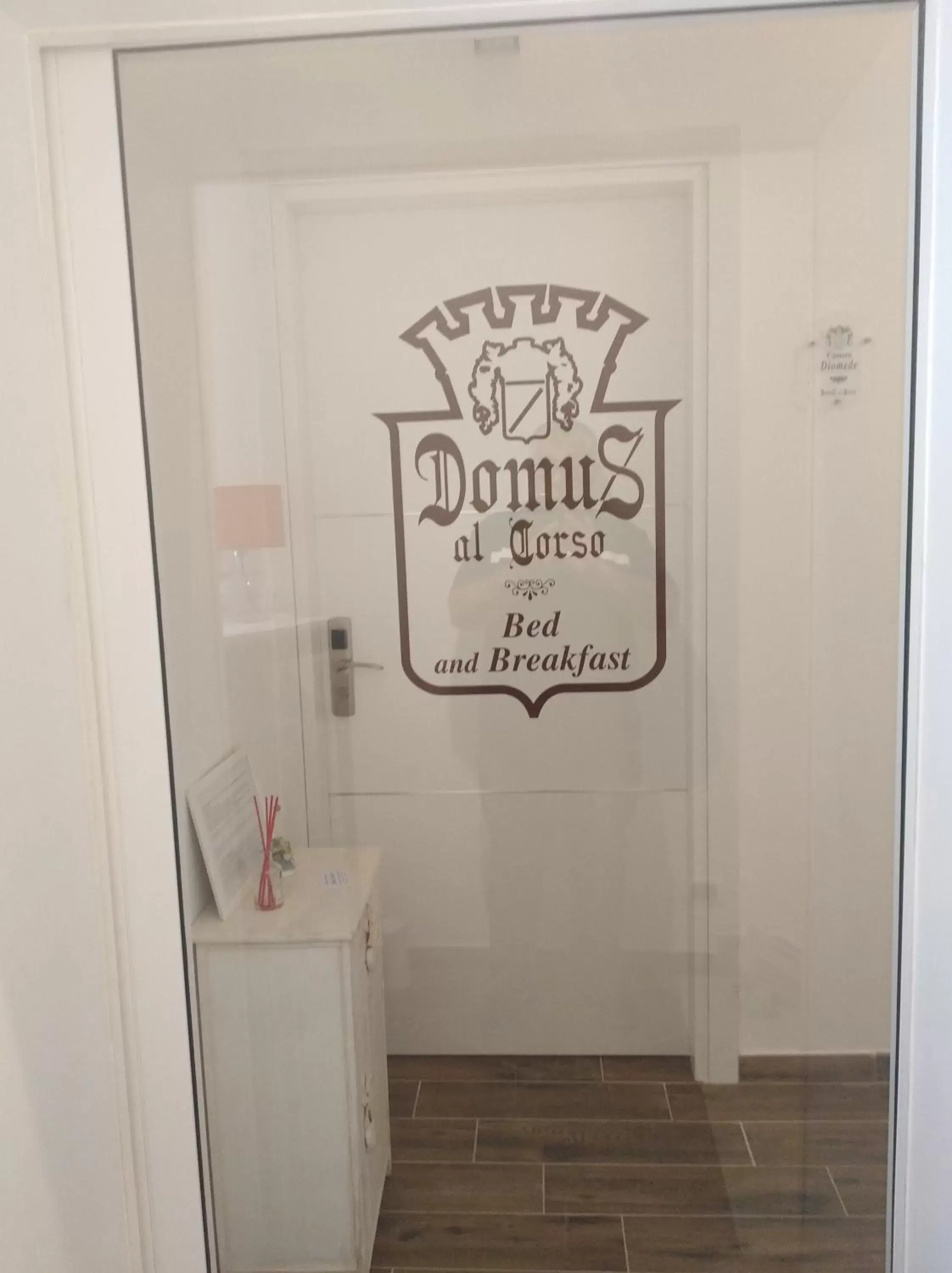 Property logo or sign, Bathroom in DomuS al Corso B&B