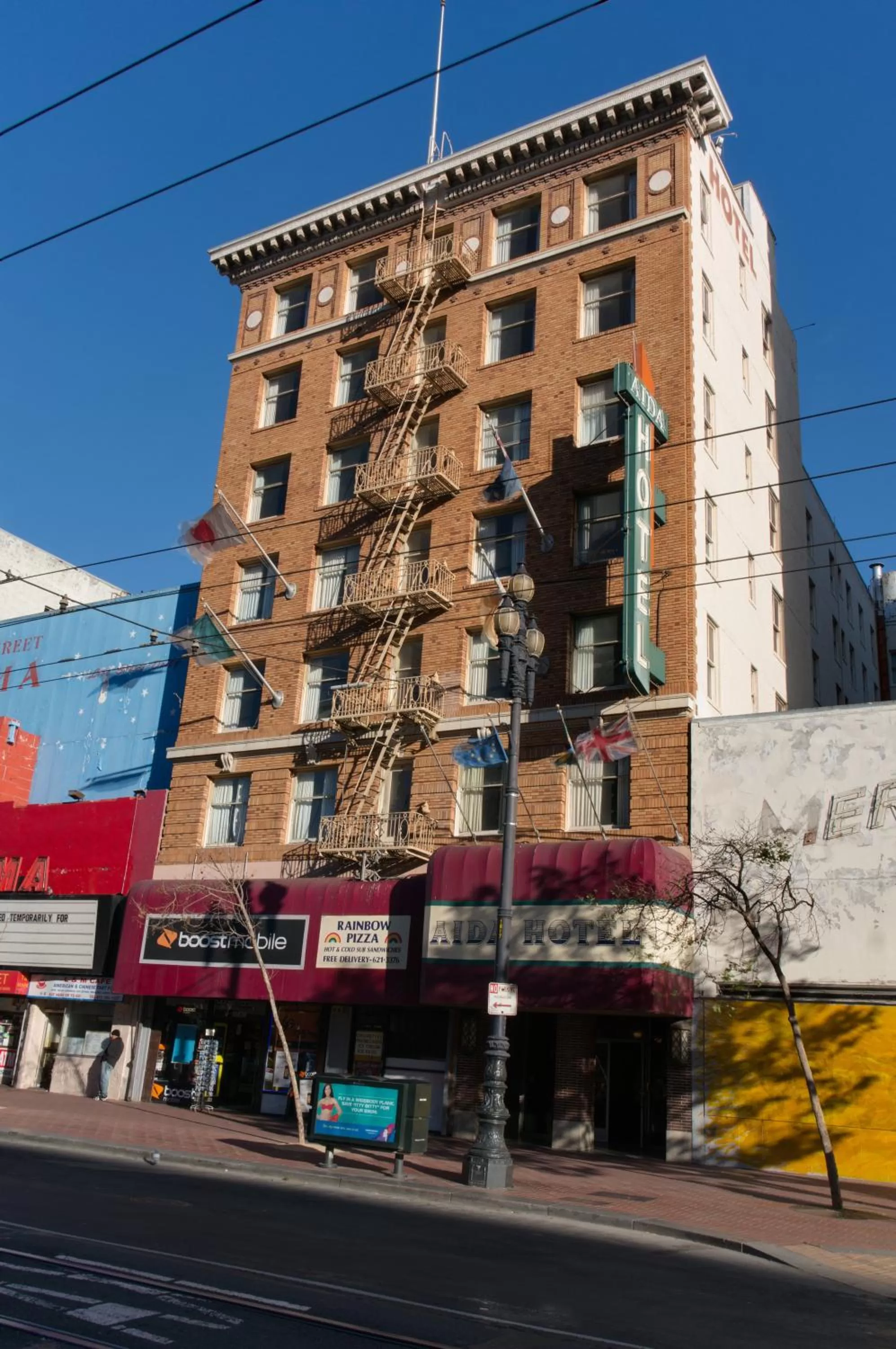 Facade/entrance in Aida Plaza Hotel