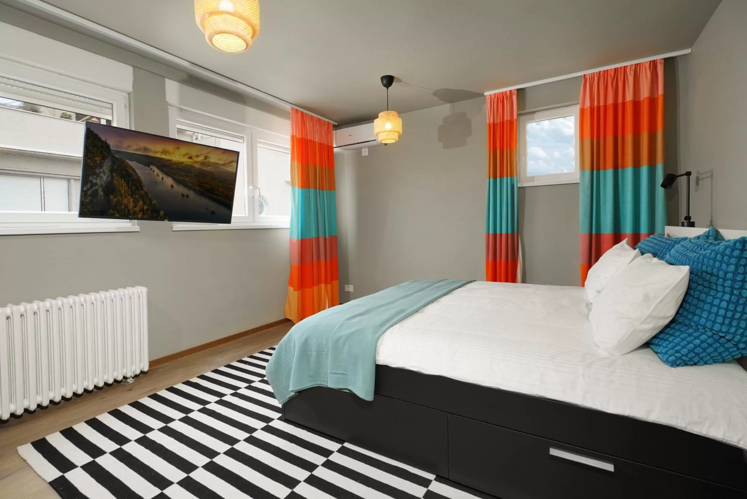 Bed in Tulum Apart Center Belgrade