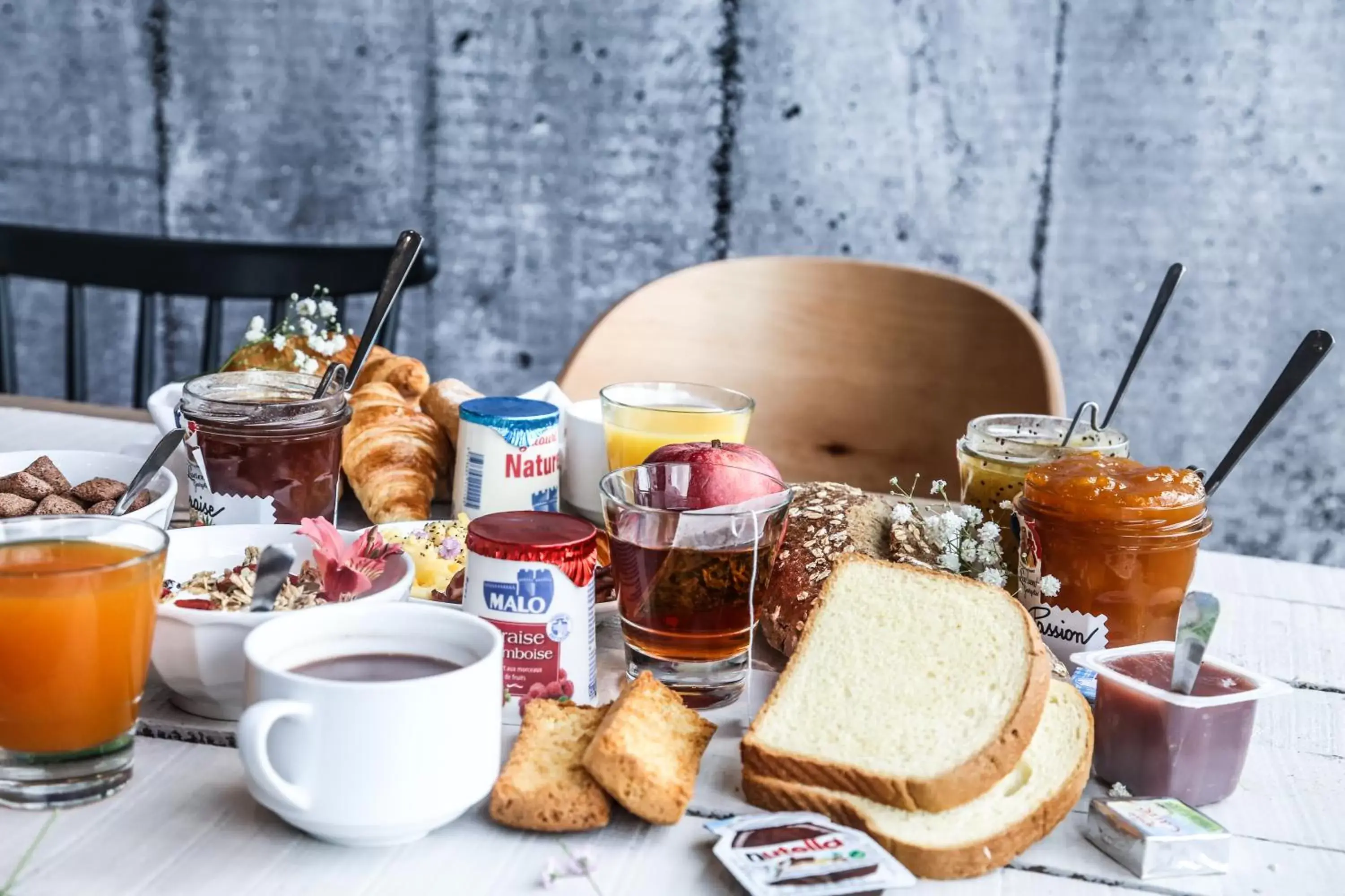 Food close-up, Breakfast in B&B HOTEL Rothrist Olten