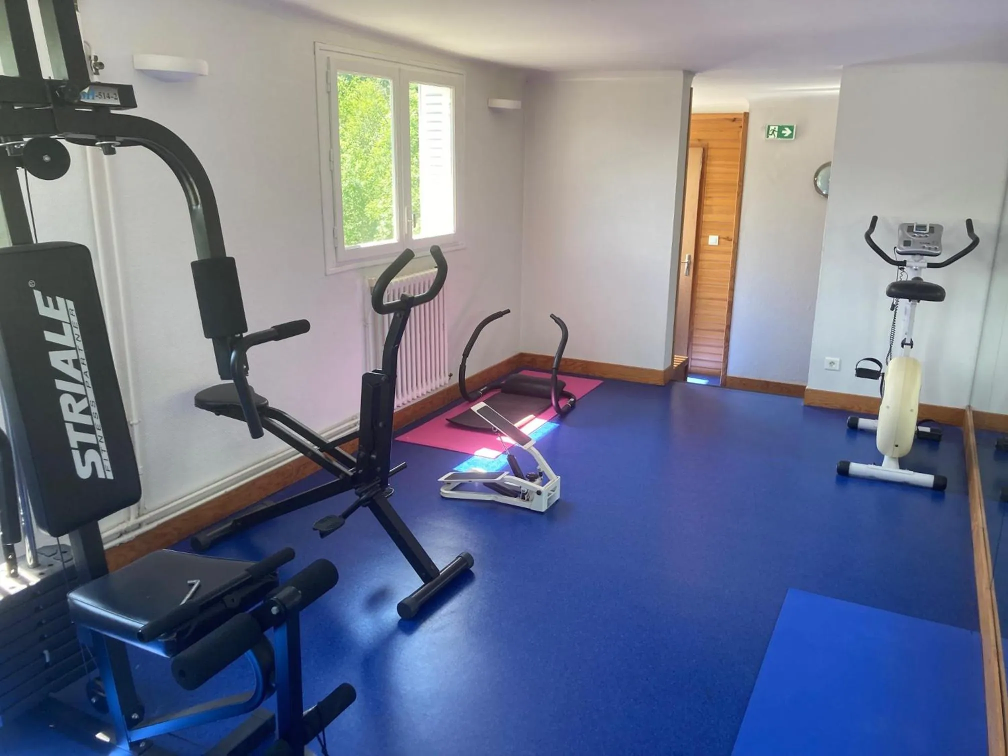 Fitness centre/facilities in Hôtel Christina Lourdes