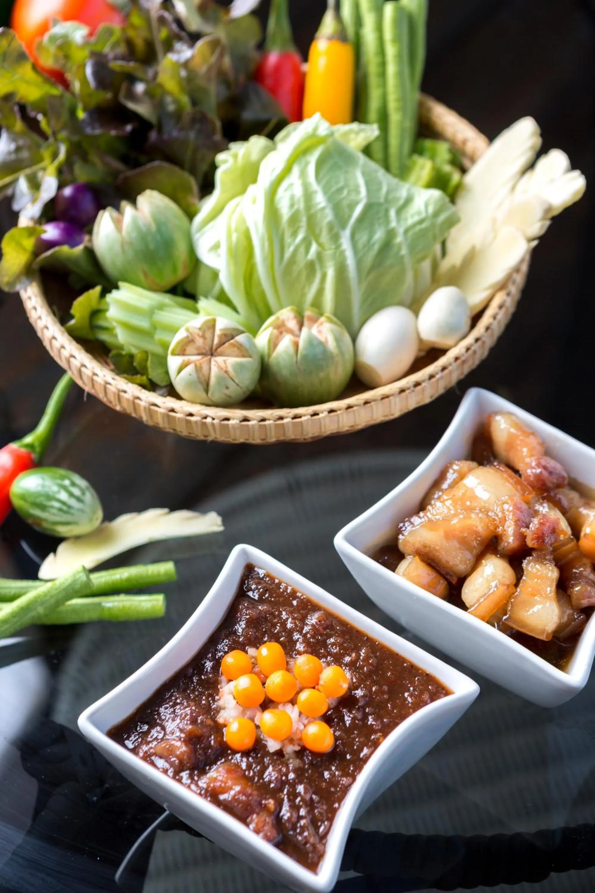 Food close-up in i Tara Resort & Spa
