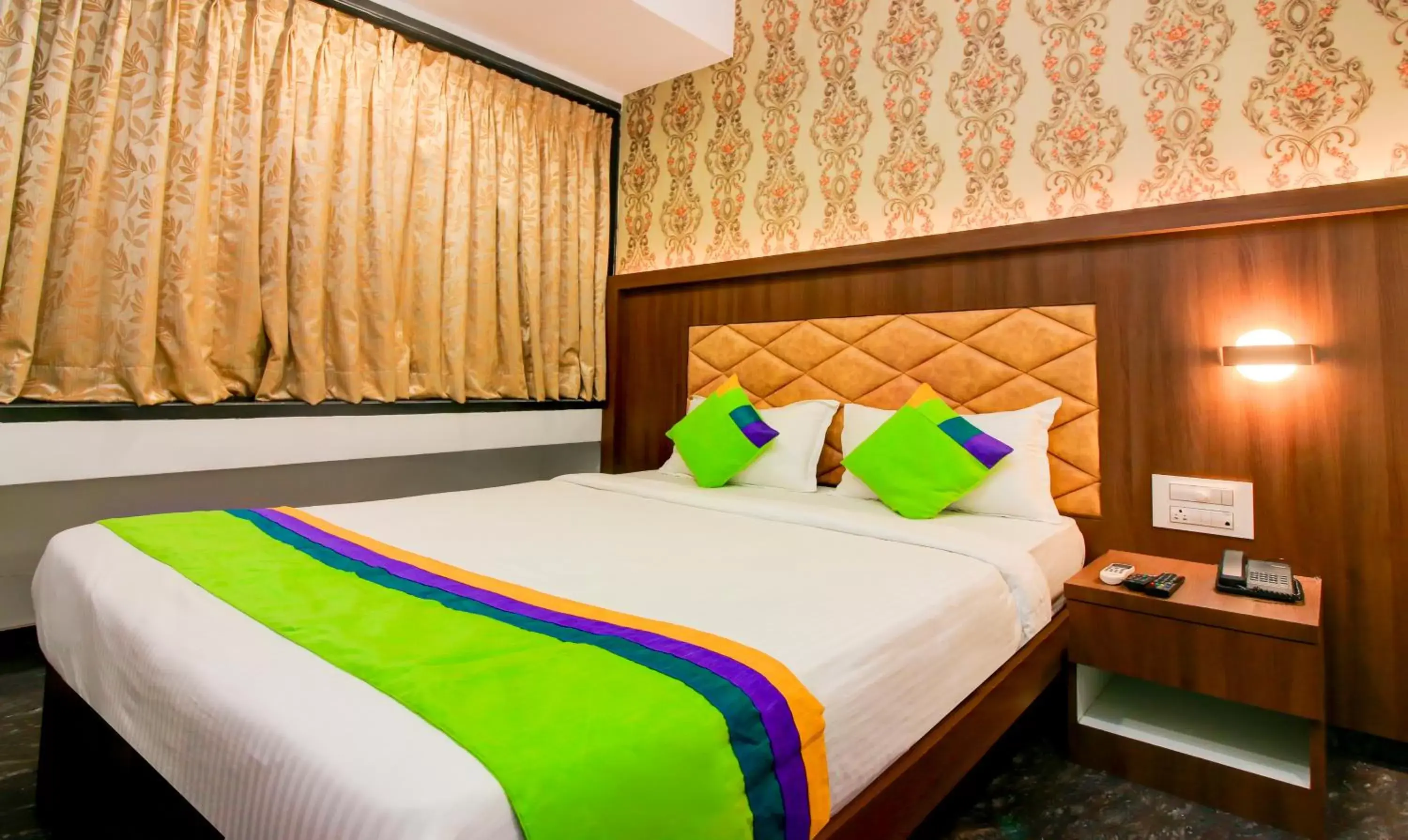 Bedroom, Bed in Treebo Arvind Residency Bedroom, Bed in Treebo Arvind Residency