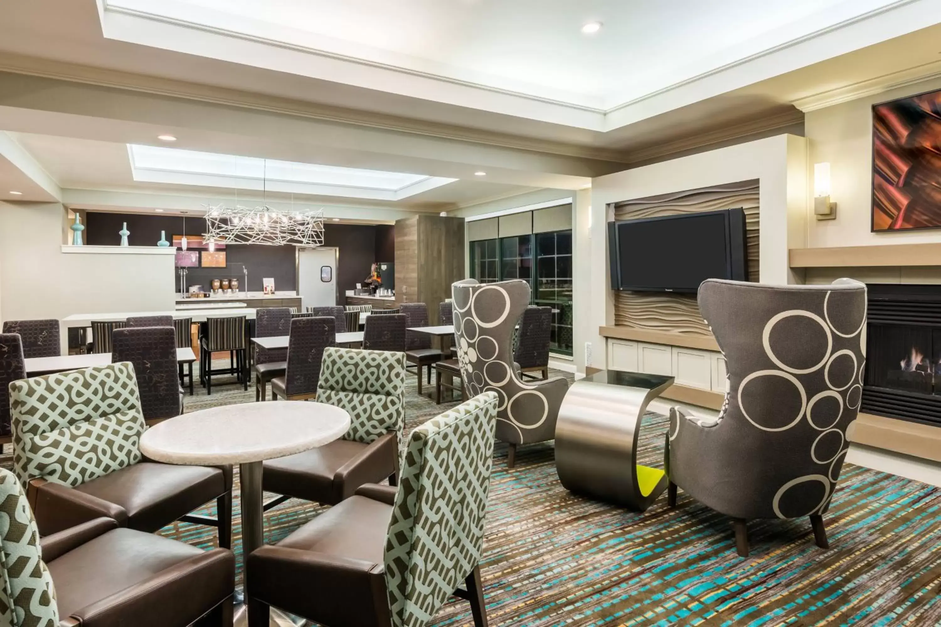 Lobby or reception, Lounge/Bar in Residence Inn Chattanooga Downtown