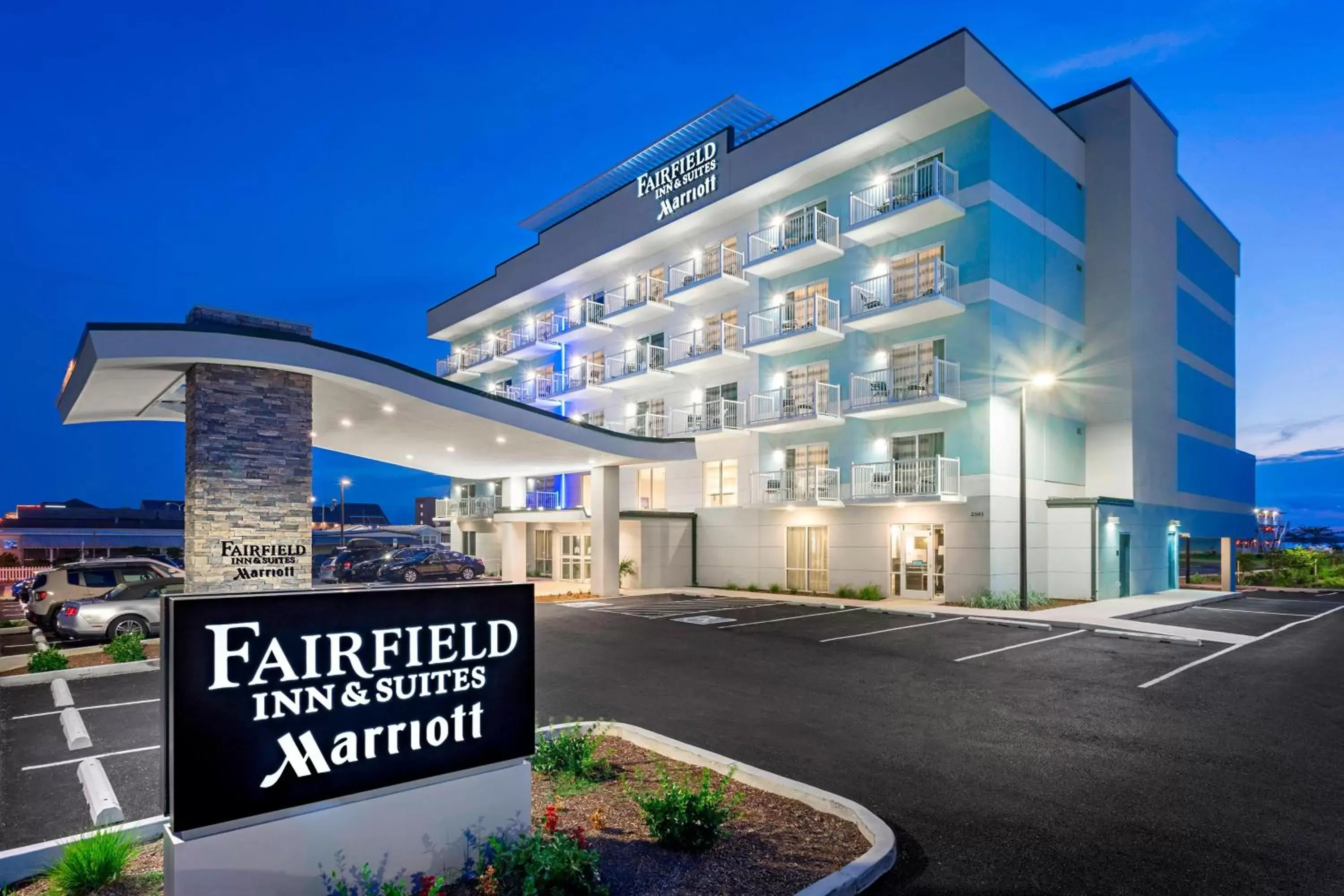 Property building, Property Logo/Sign in Fairfield Inn & Suites by Marriott Ocean City