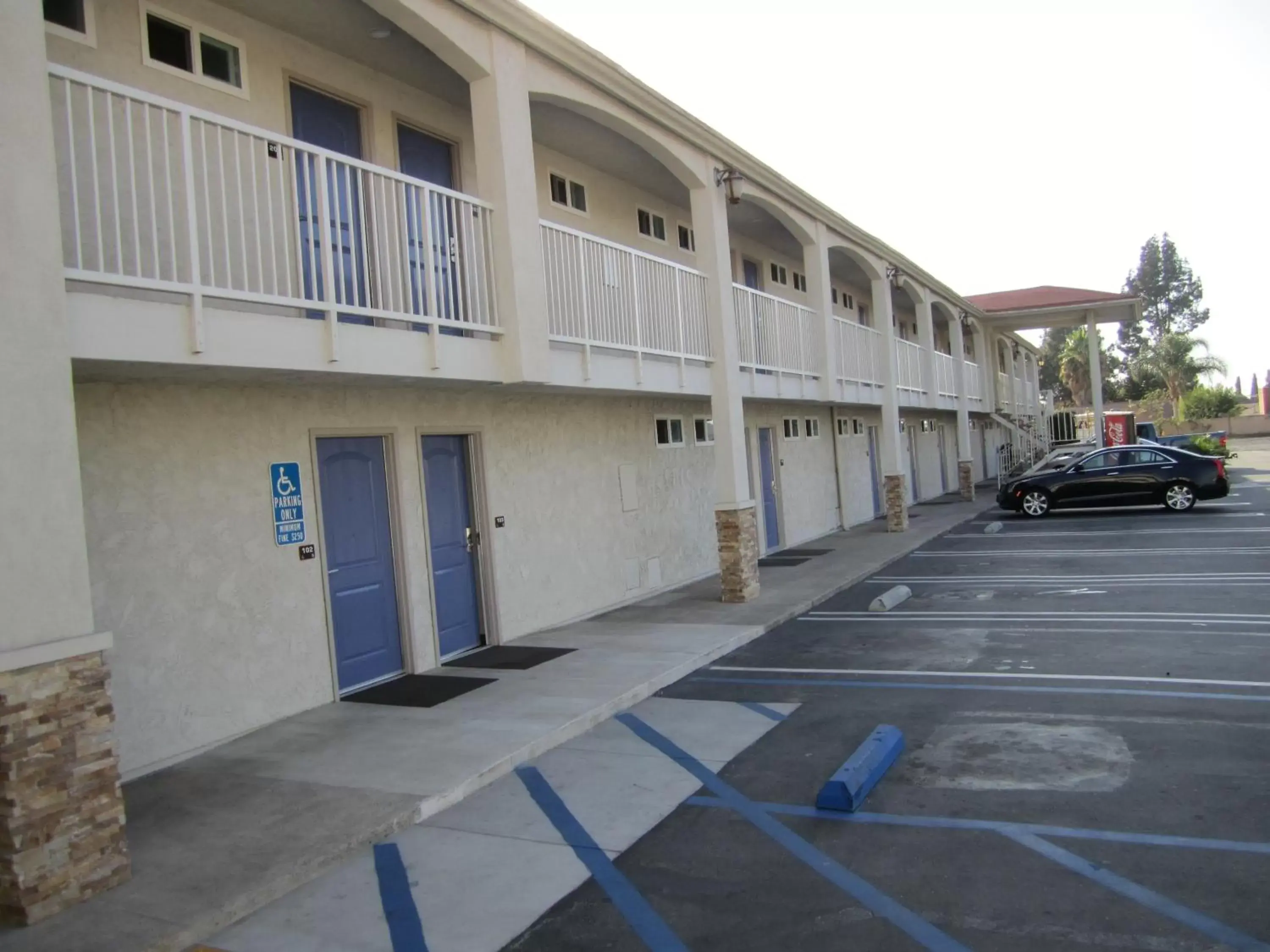 Facade/entrance in Motel 6-Anaheim, CA