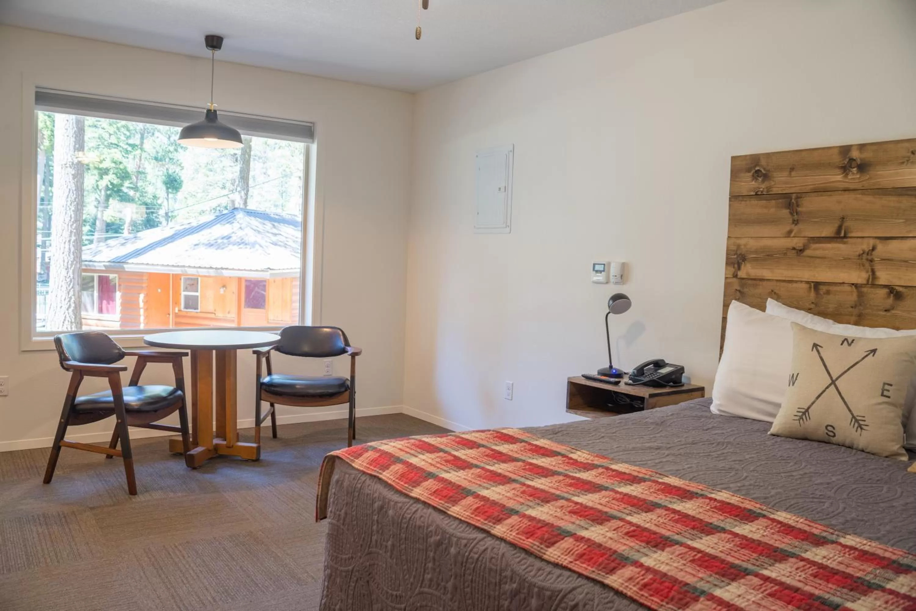 Bed in Eagle Cap Chalets