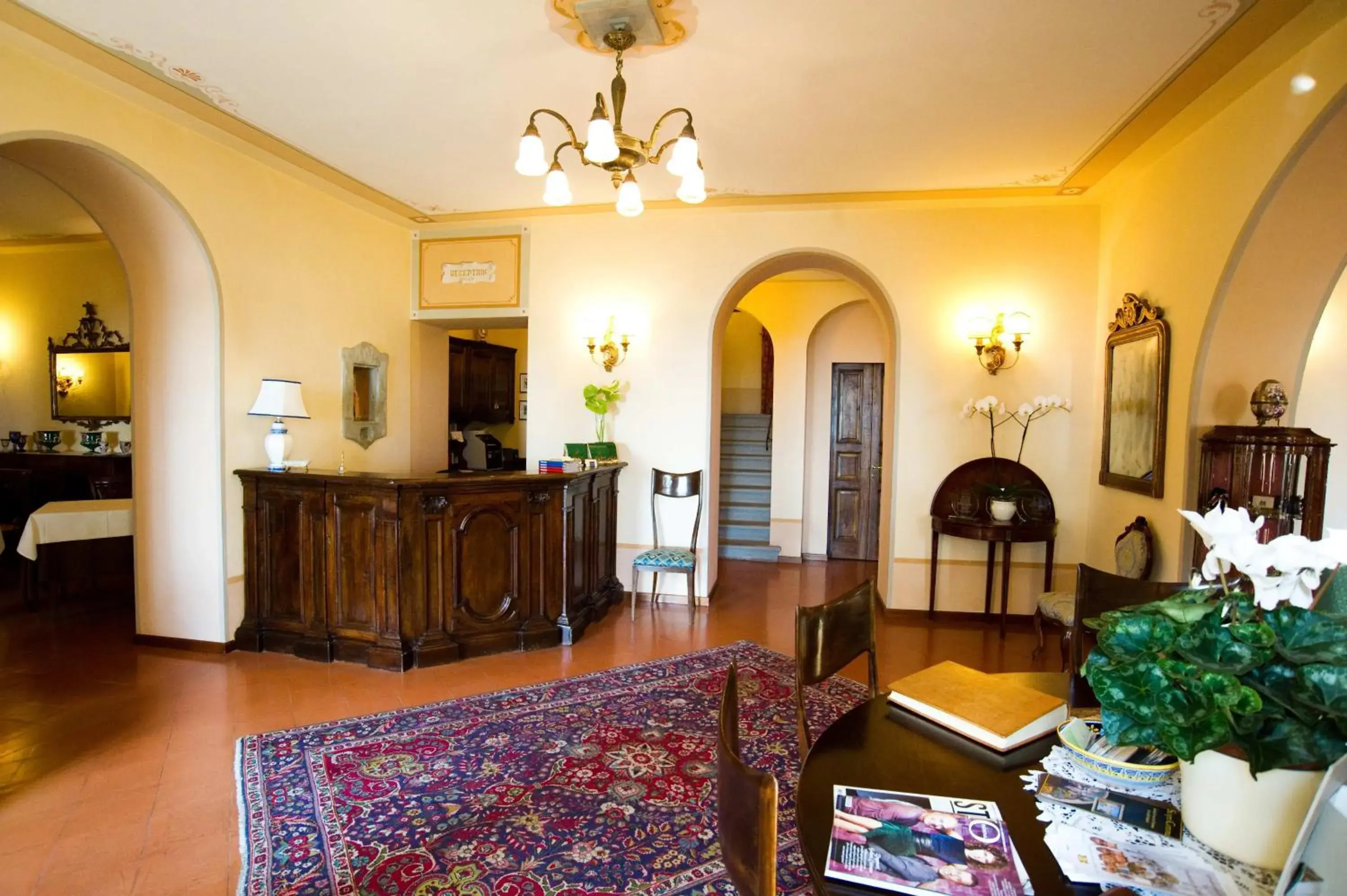 Lobby or reception, Lobby/Reception in Hotel Villa Marsili