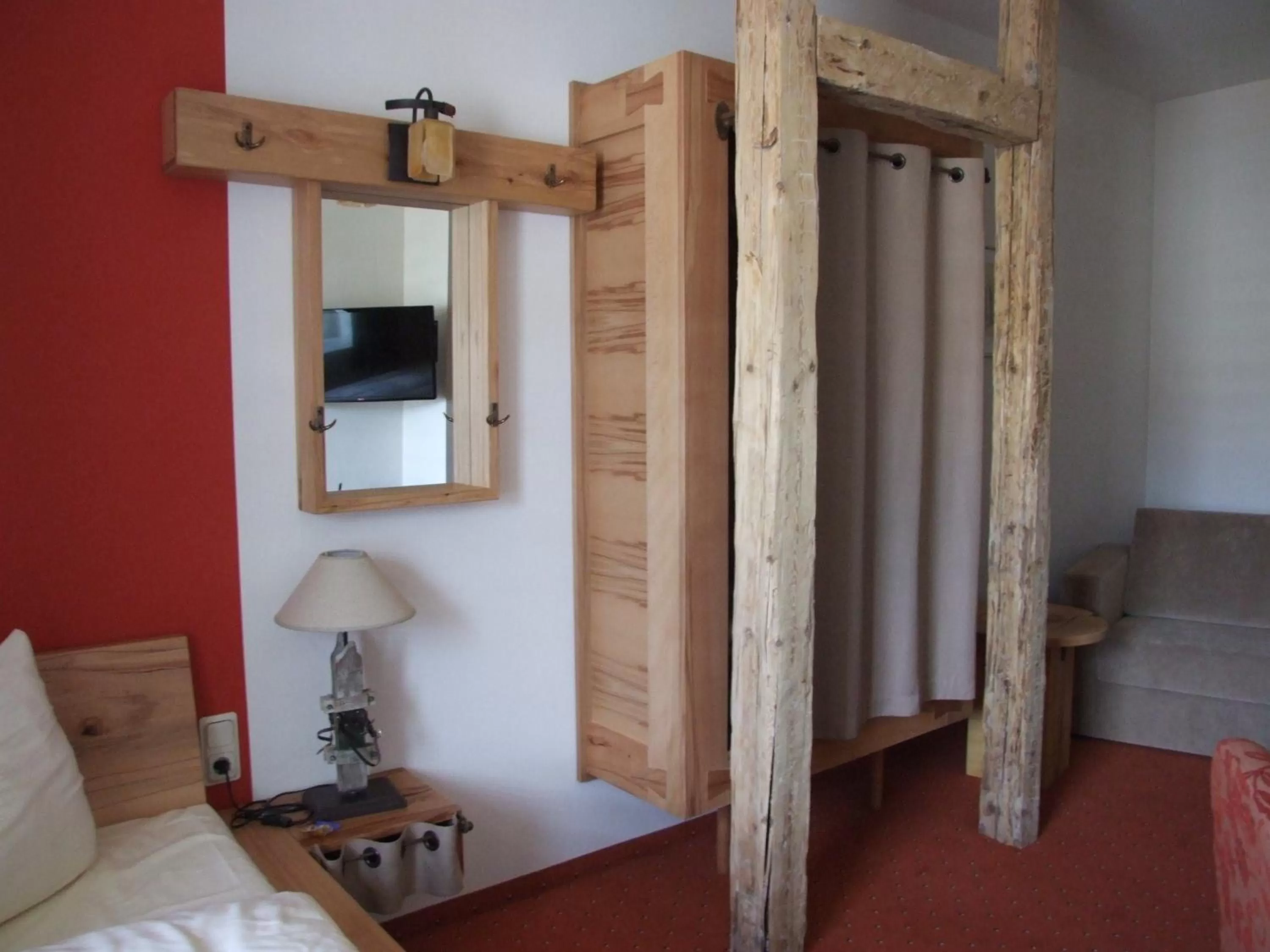 Bedroom, Bed in Hotel Goldener Stern