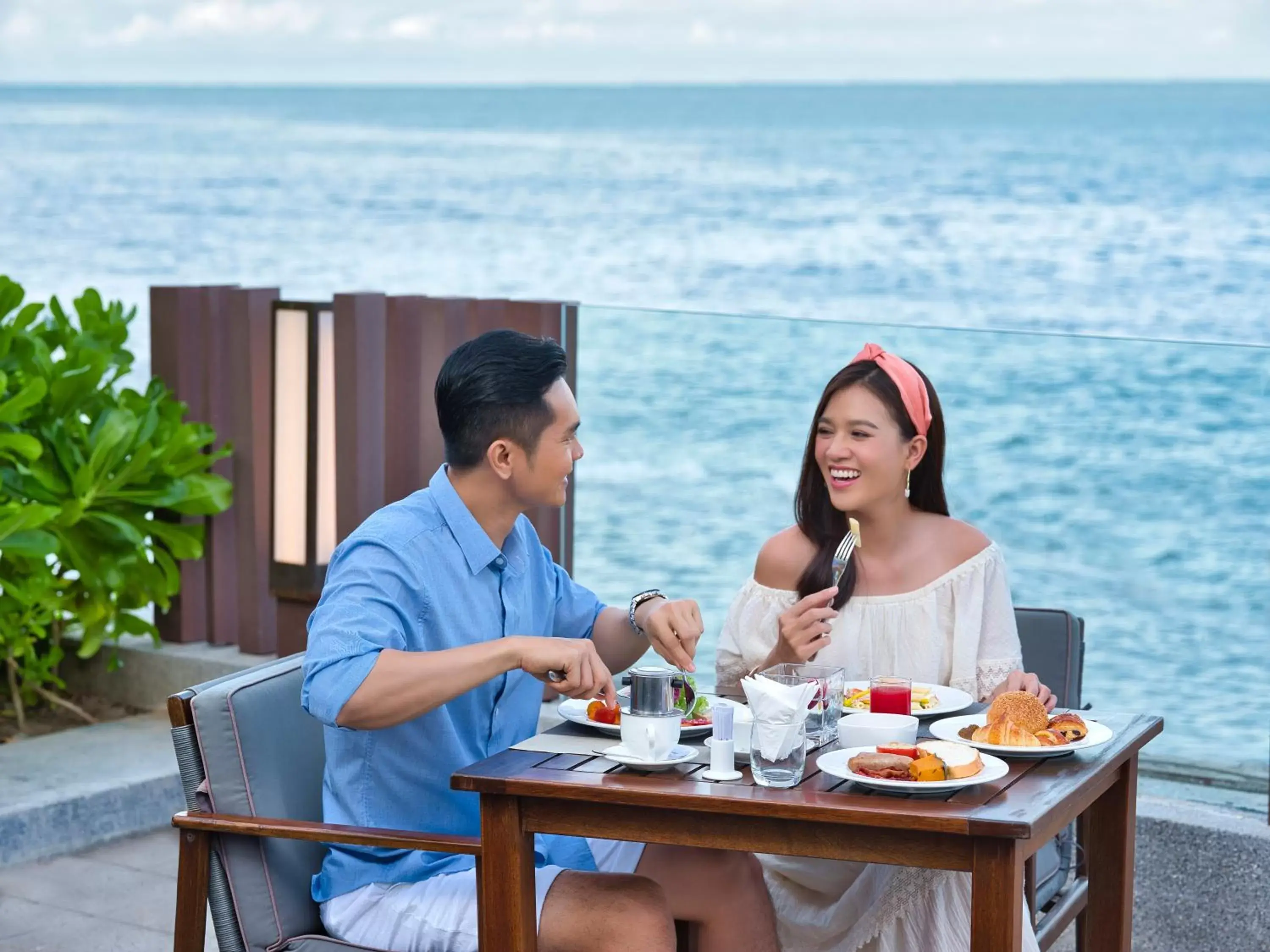 Buffet breakfast in Mercure Vung Tau Resort Buffet breakfast in Mercure Vung Tau Resort