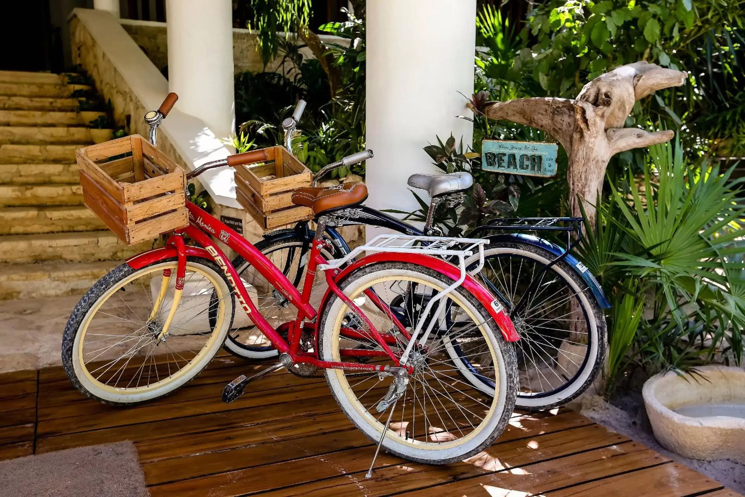 Cycling, Biking in The Beach Tulum