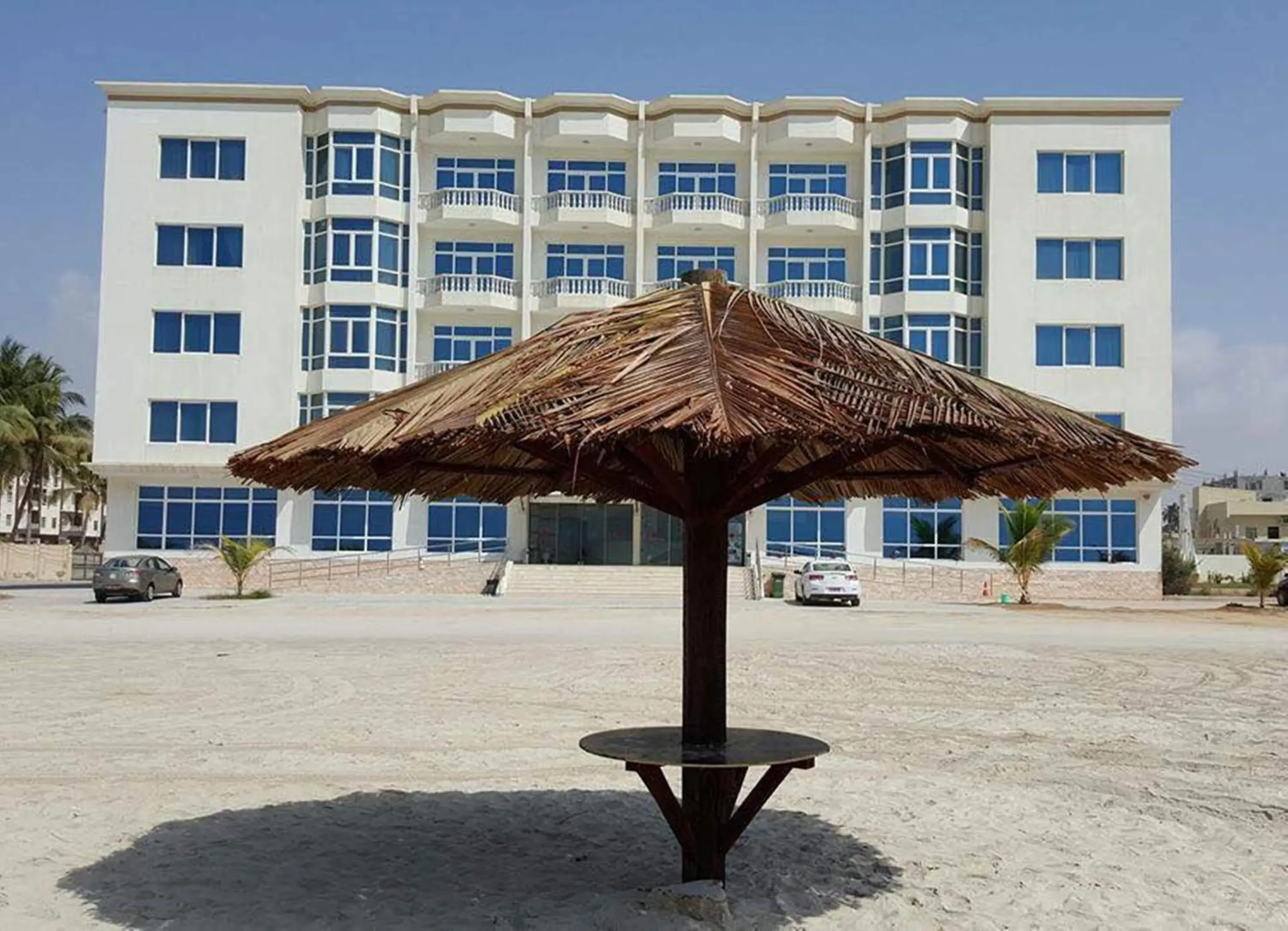Property building, Beach in Salalah Beach Resort Hotel