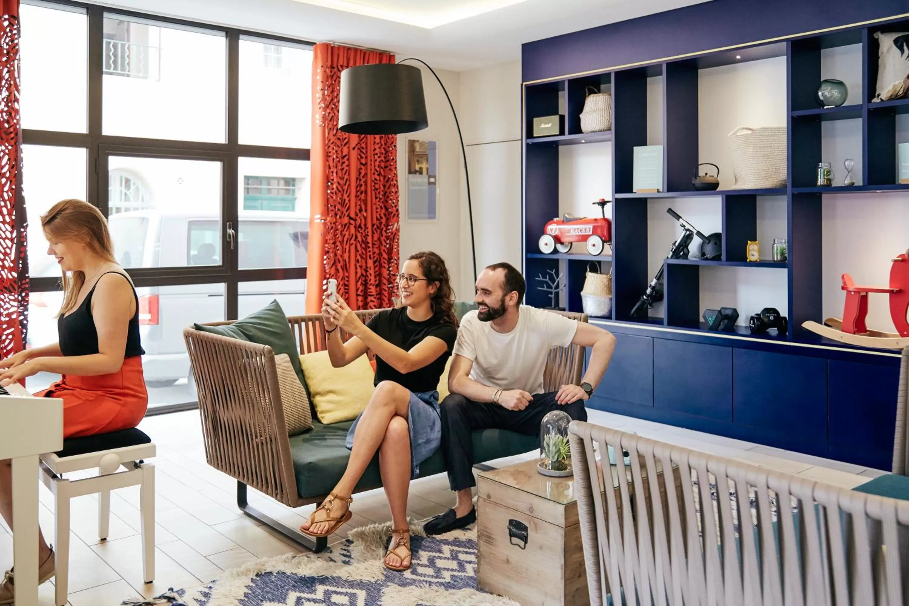 Lobby or reception in Aparthotel Adagio Aix-en-Provence Centre