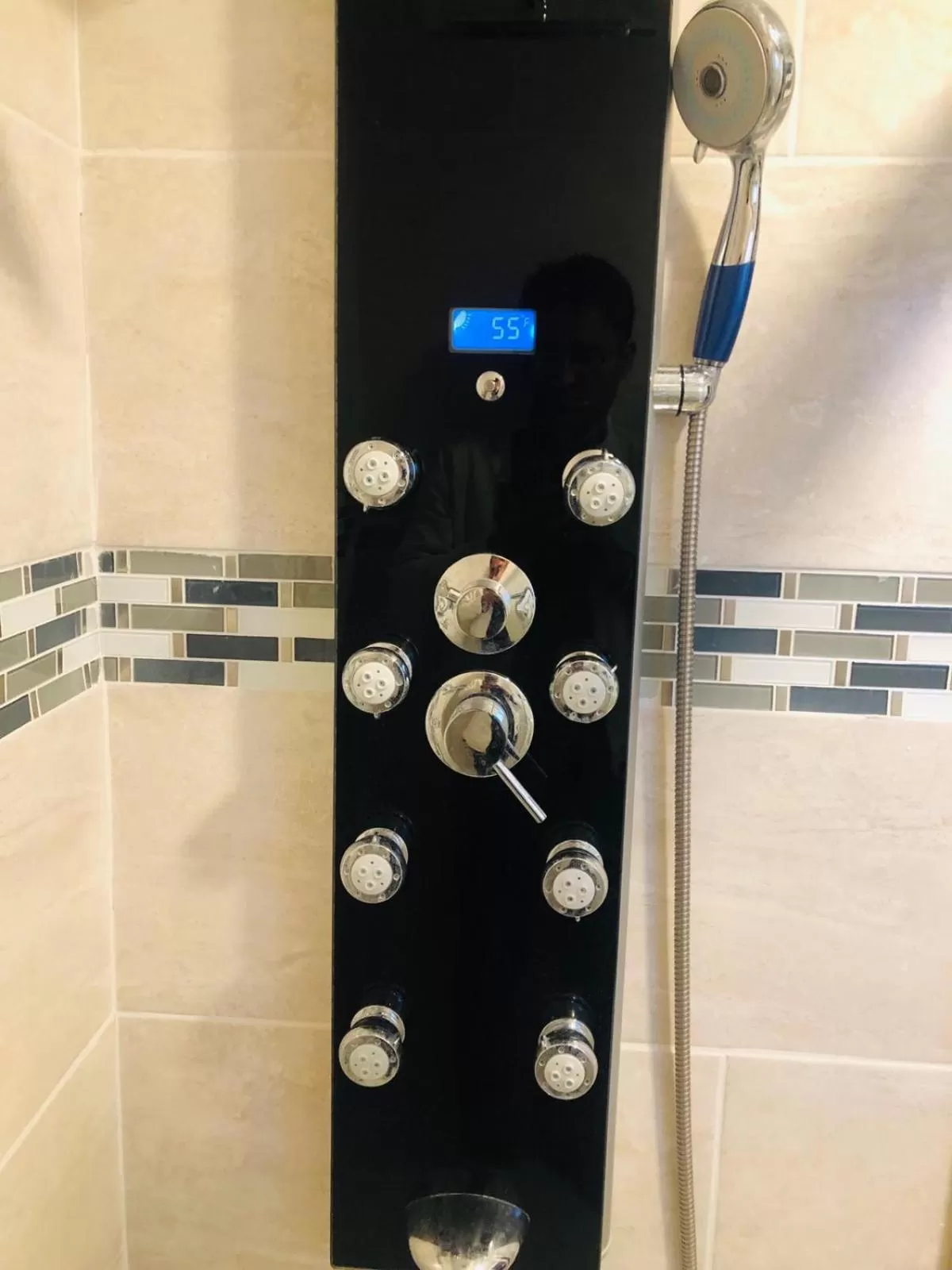 Shower in Sunset Beach Hotel