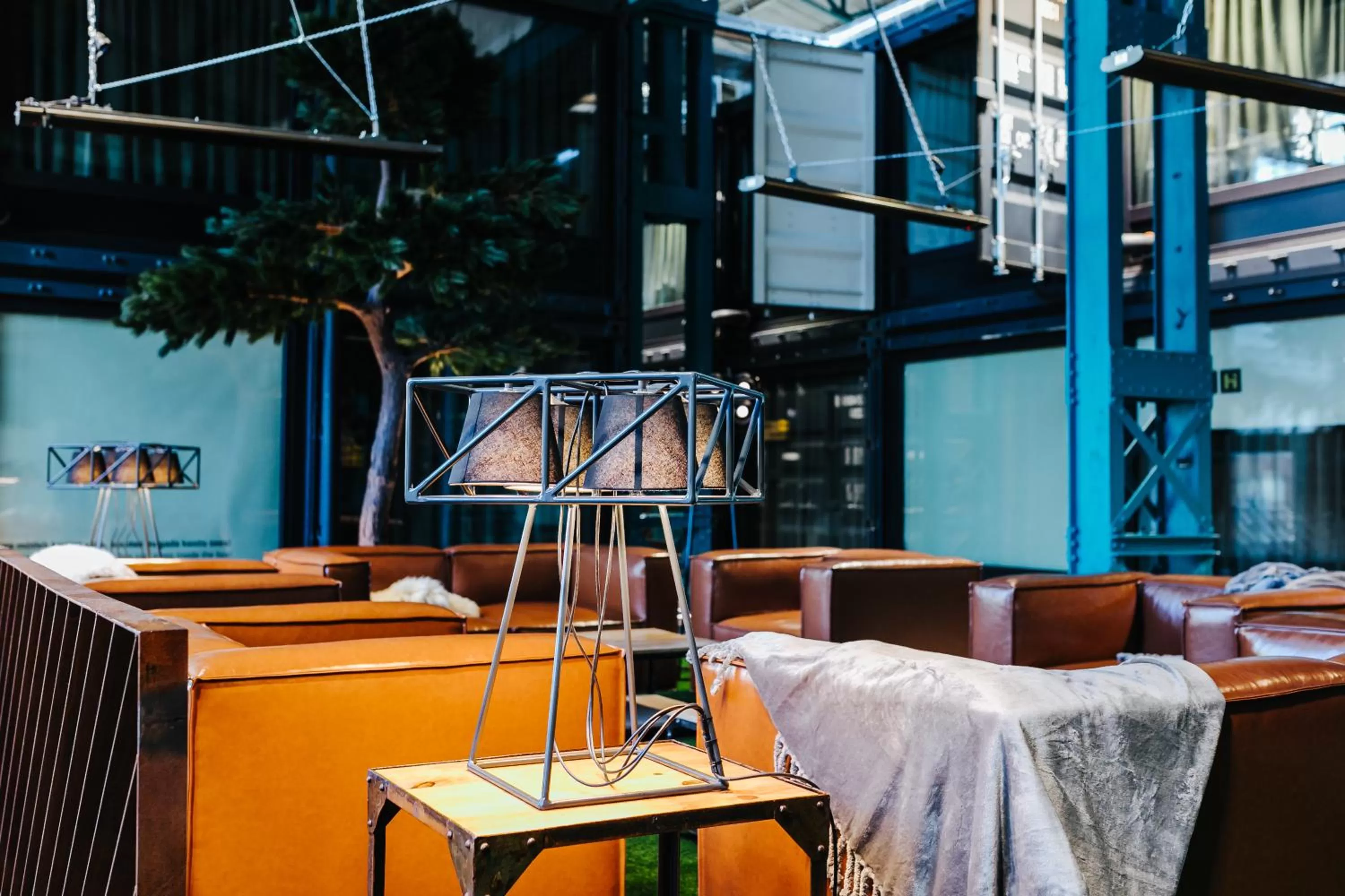 Lounge or bar in Hektor Container Hotel