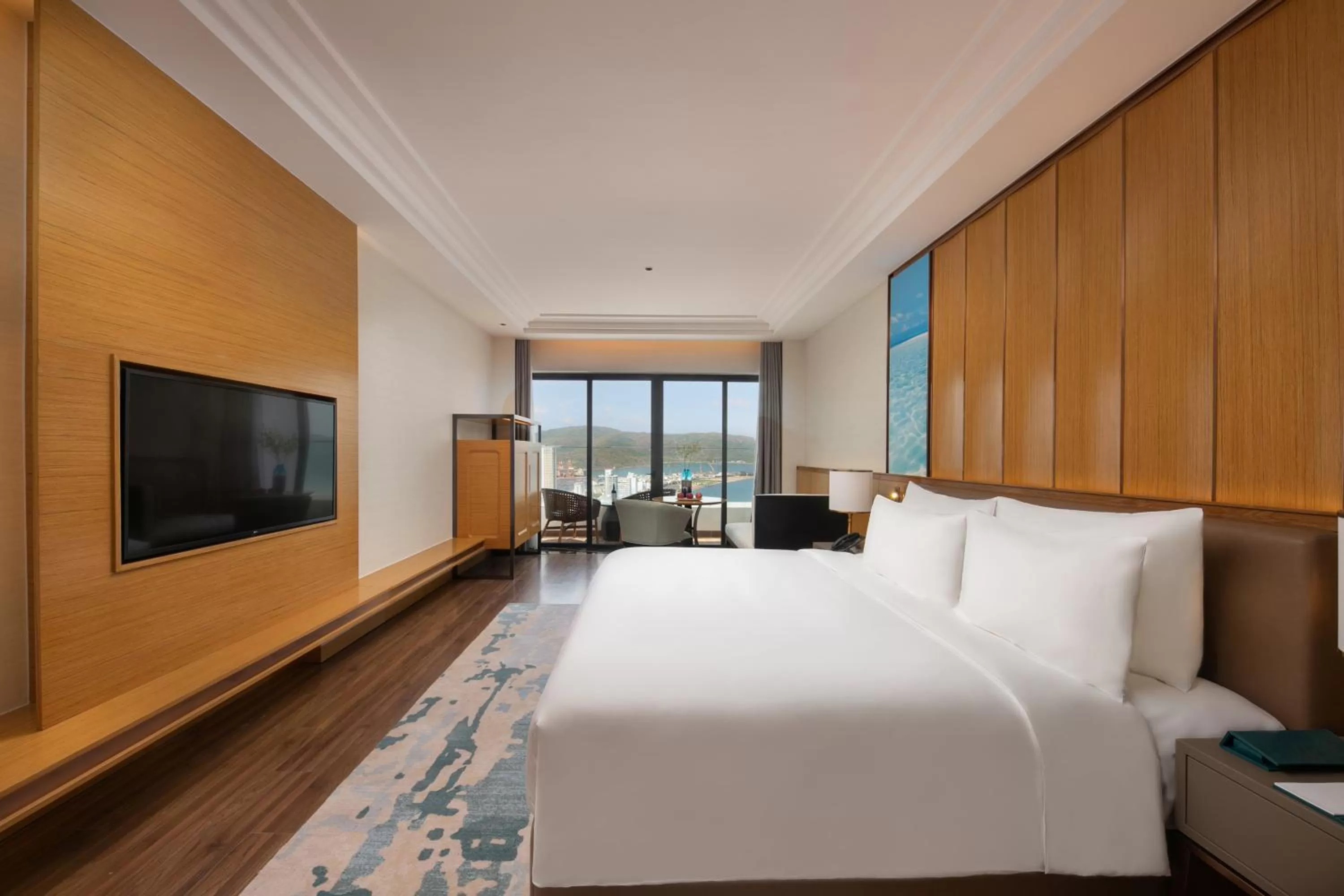 View (from property/room), Bed in Grand Hyams Hotel - Quy Nhon Beach