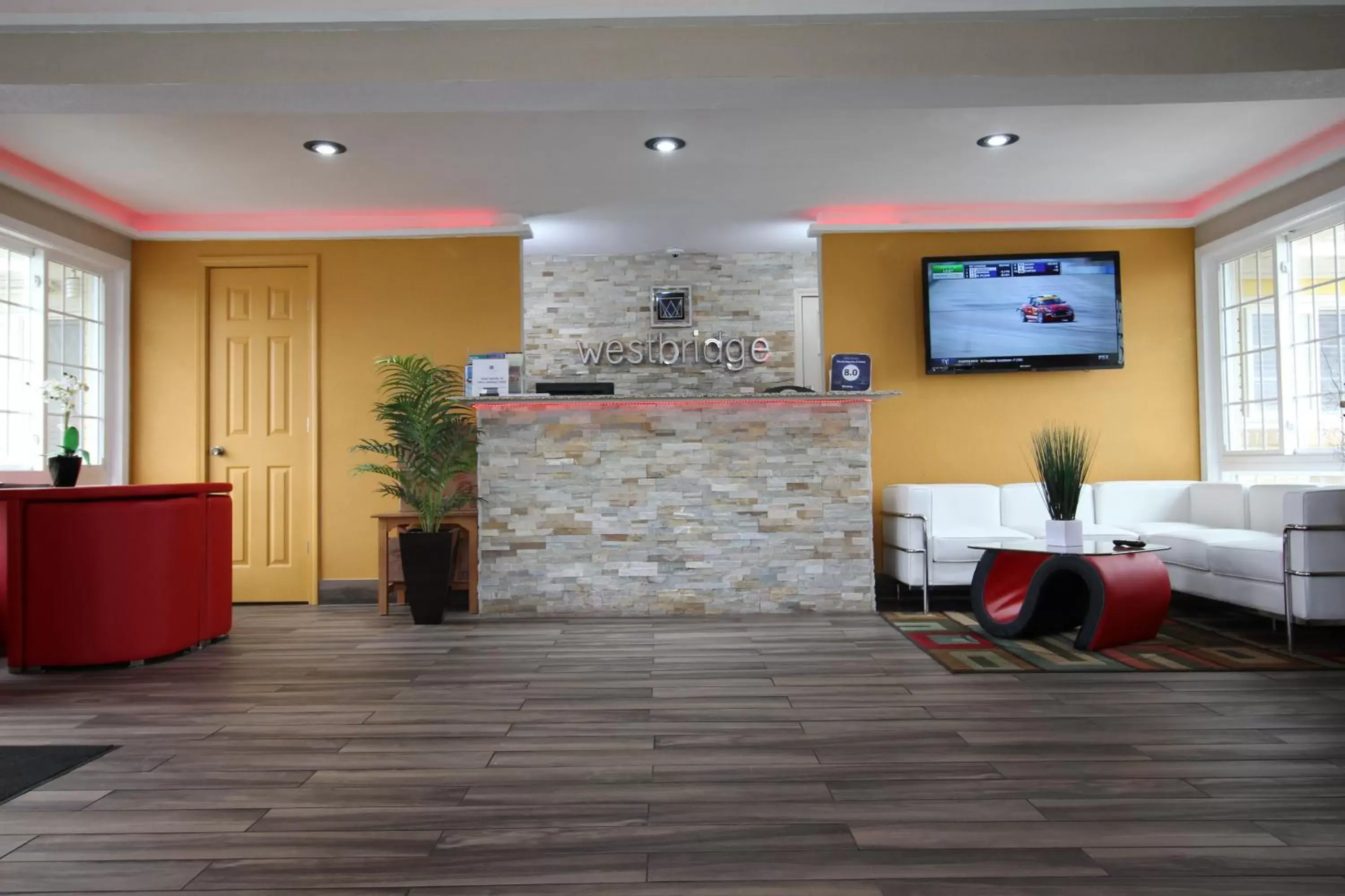 Lobby or reception in Westbridge Inn & Suites Lobby or reception in Westbridge Inn & Suites
