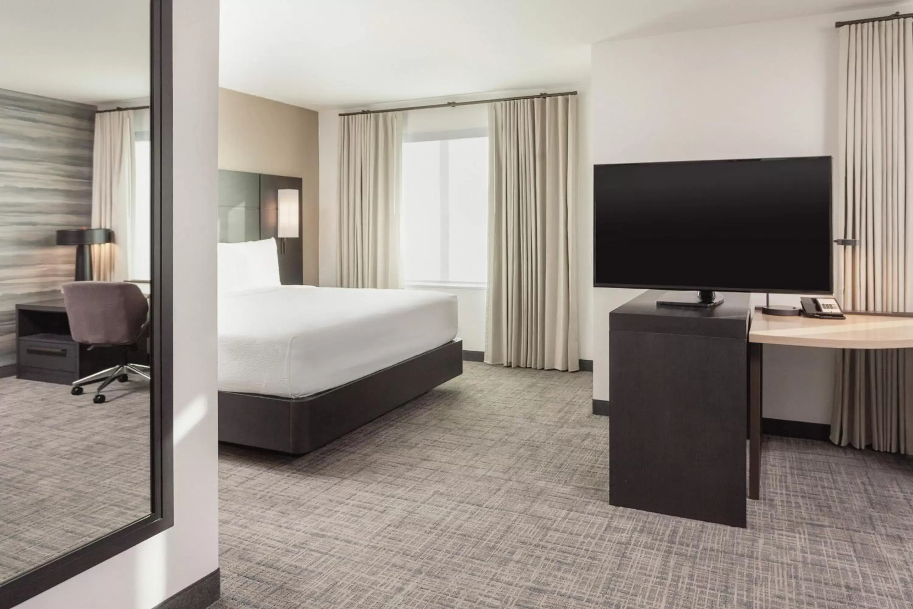 Bedroom, Bed in Residence Inn by Marriott Loma Linda Redlands