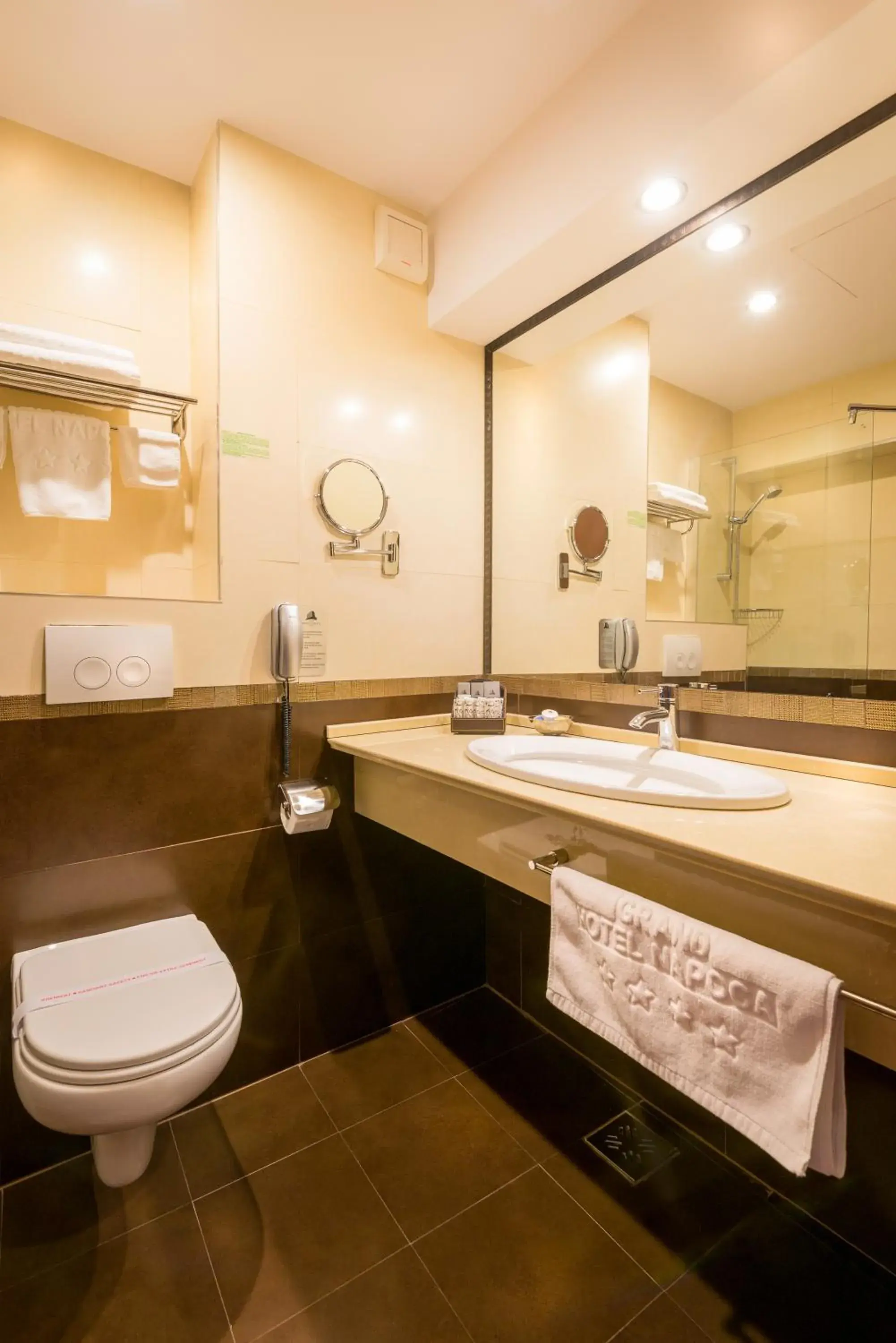 Bathroom in Grand Hotel Napoca