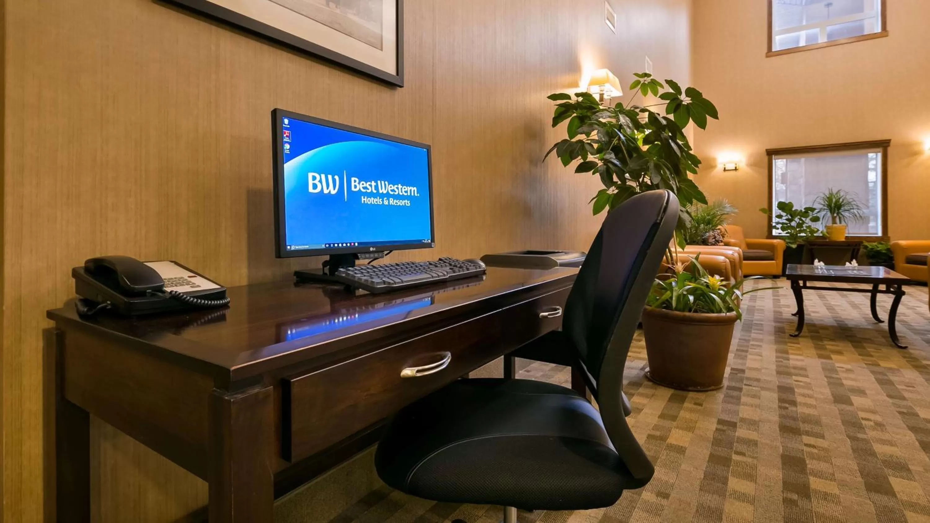 On site in Best Western Diamond Inn