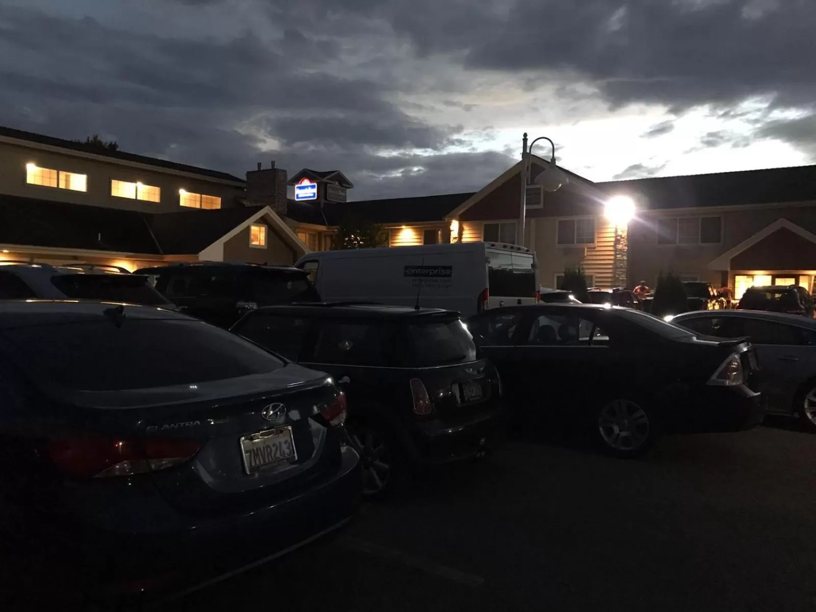 Parking in AmericInn by Wyndham Hotel and Suites Long Lake