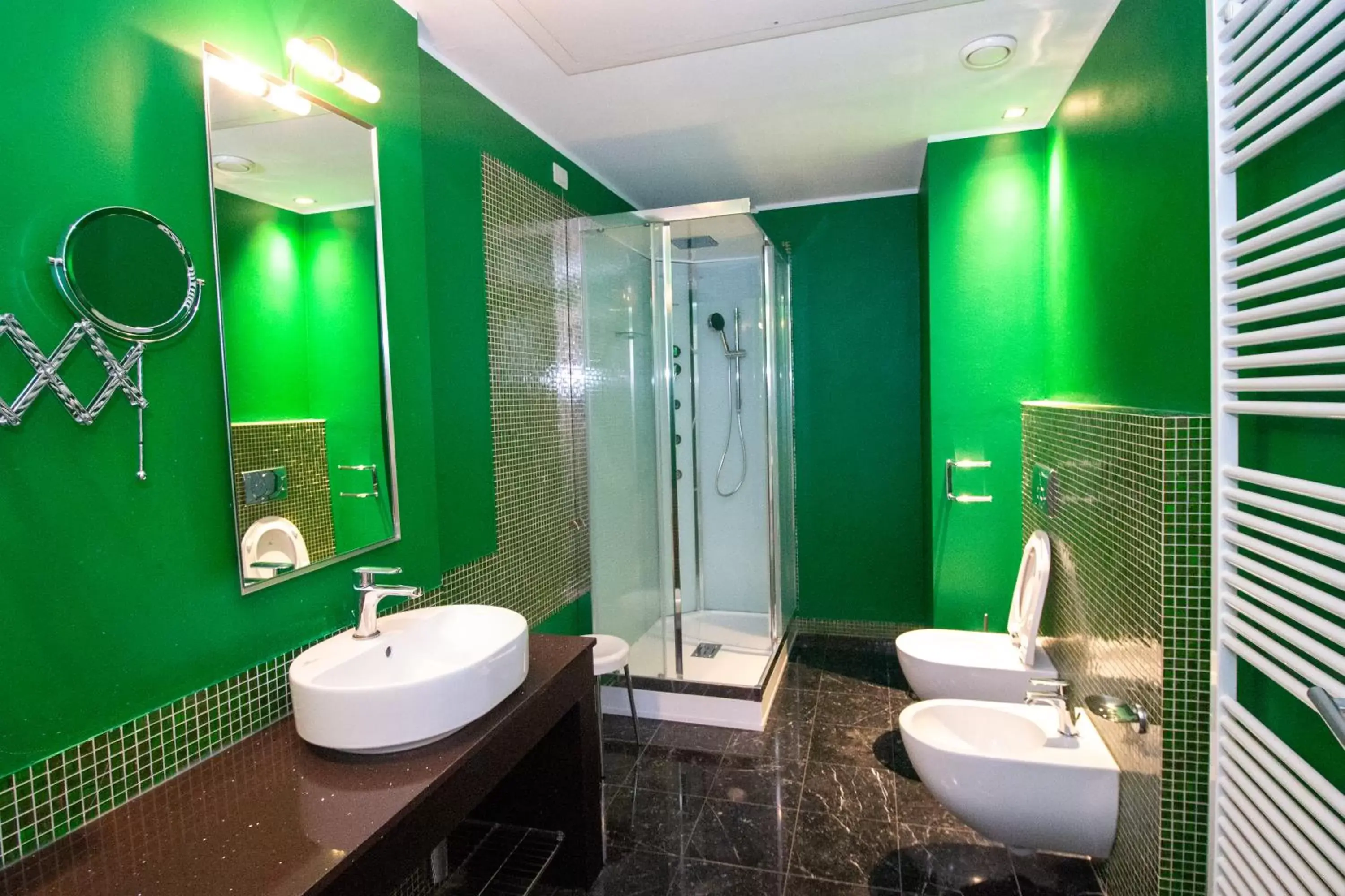 Toilet, Bathroom in Hotel Cavour