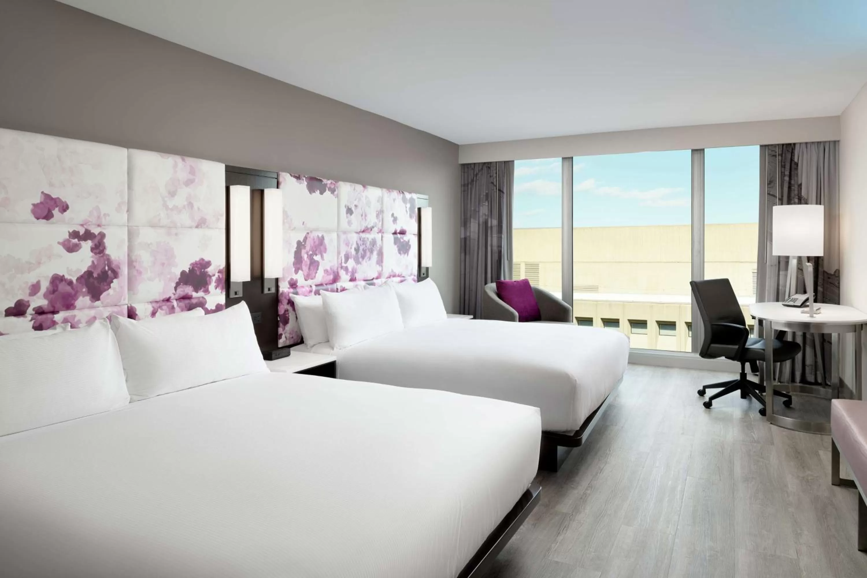 Bedroom, Bed in Hilton Washington DC National Mall The Wharf