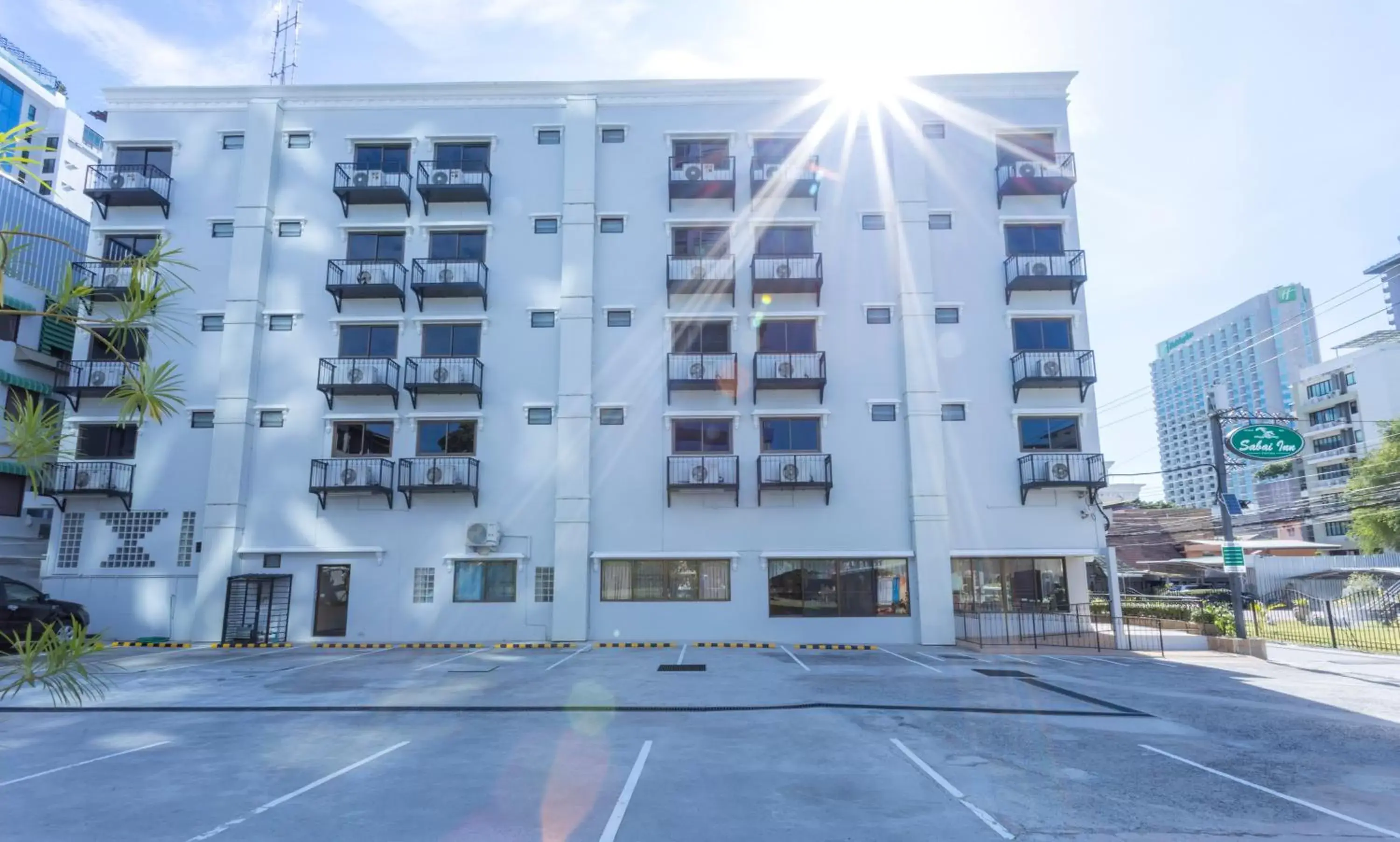 Parking, Property Building in Sabai Inn