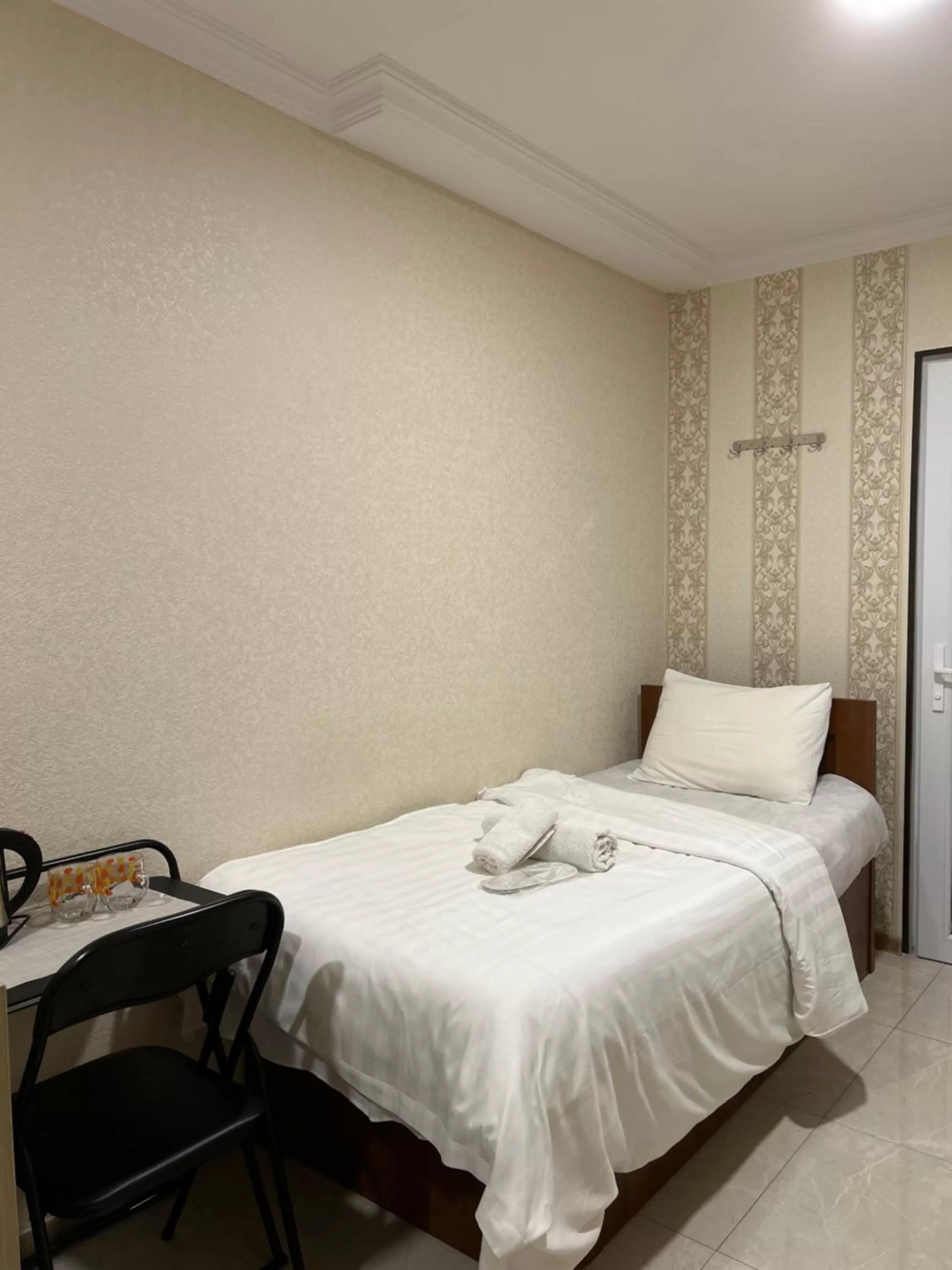 Bed in Hotel Marioni