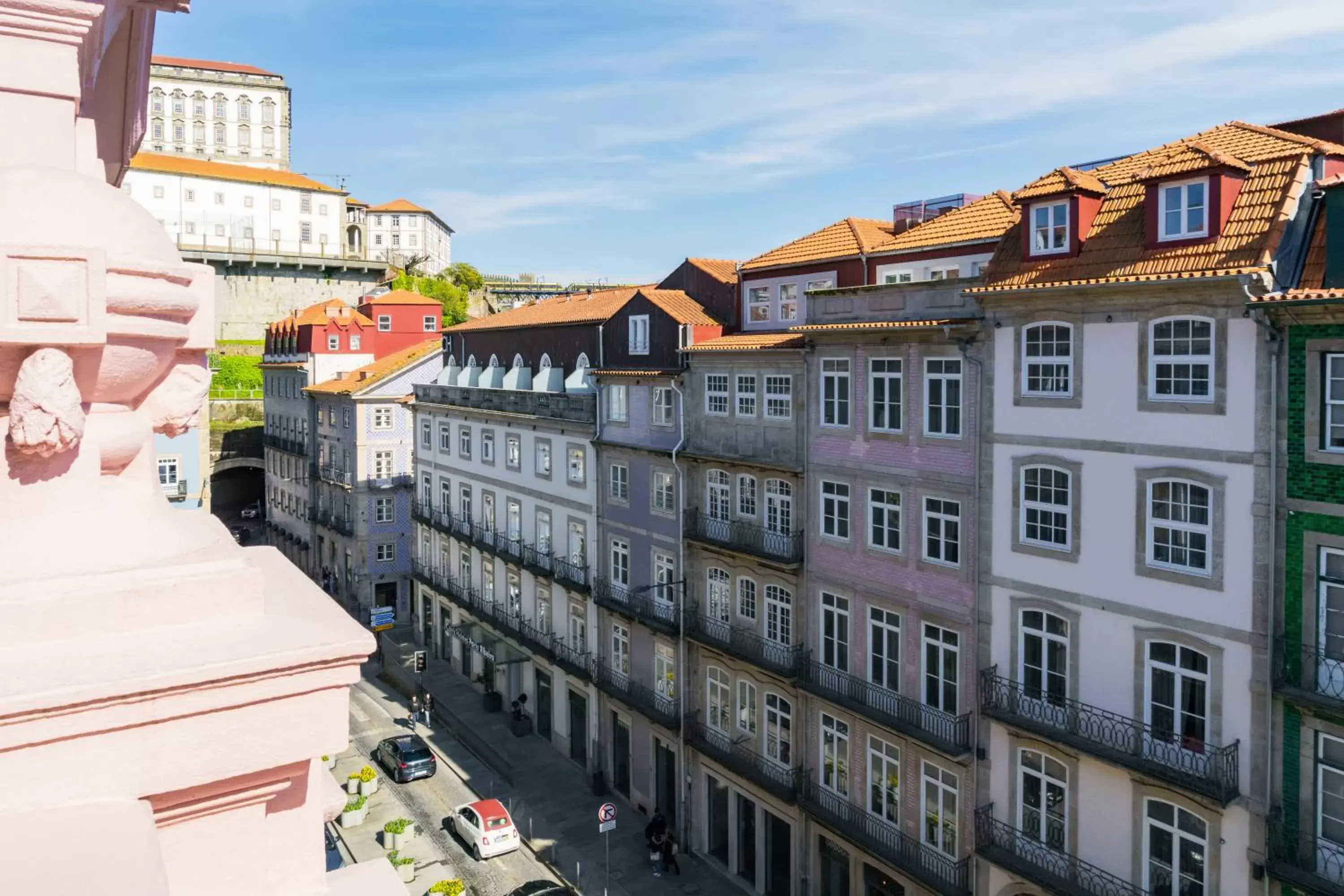 Street view, Neighborhood in Porto River Infante