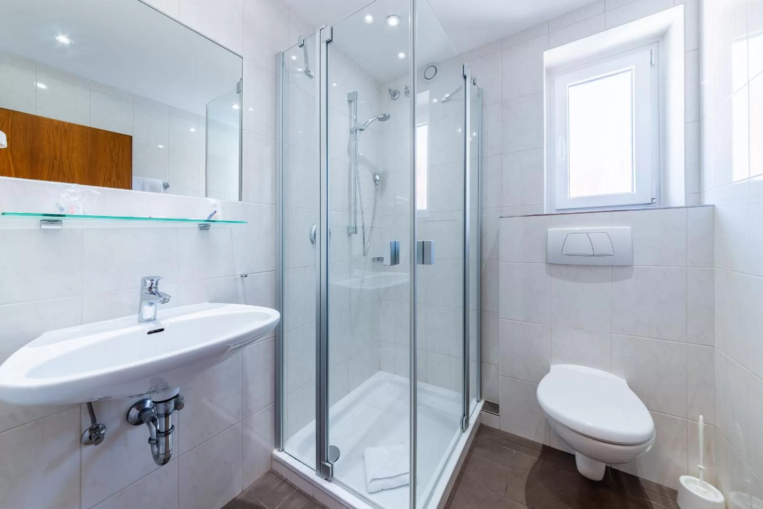 Shower in Hotel Krone