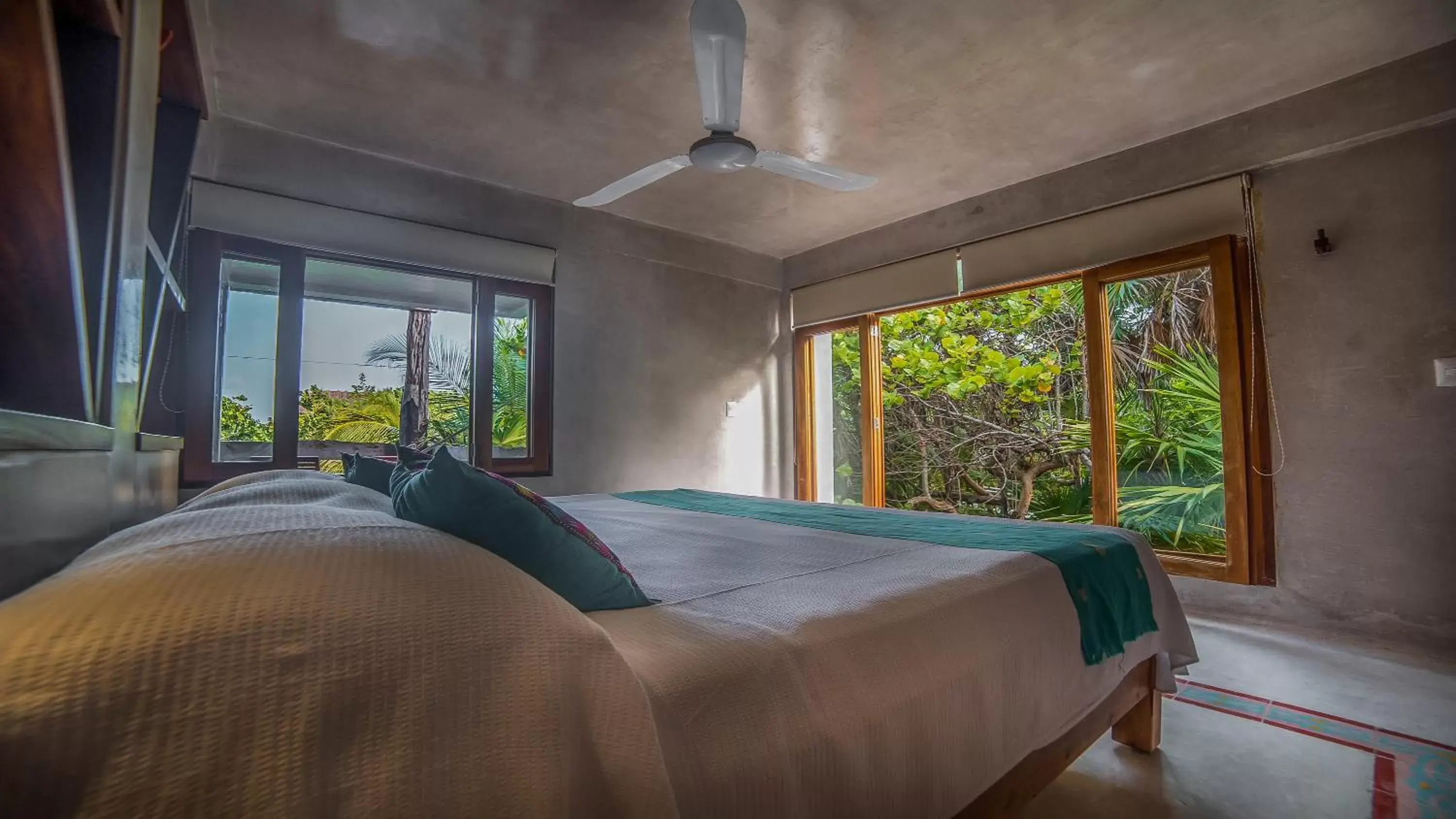 Bed in Hotel Poc Na Tulum