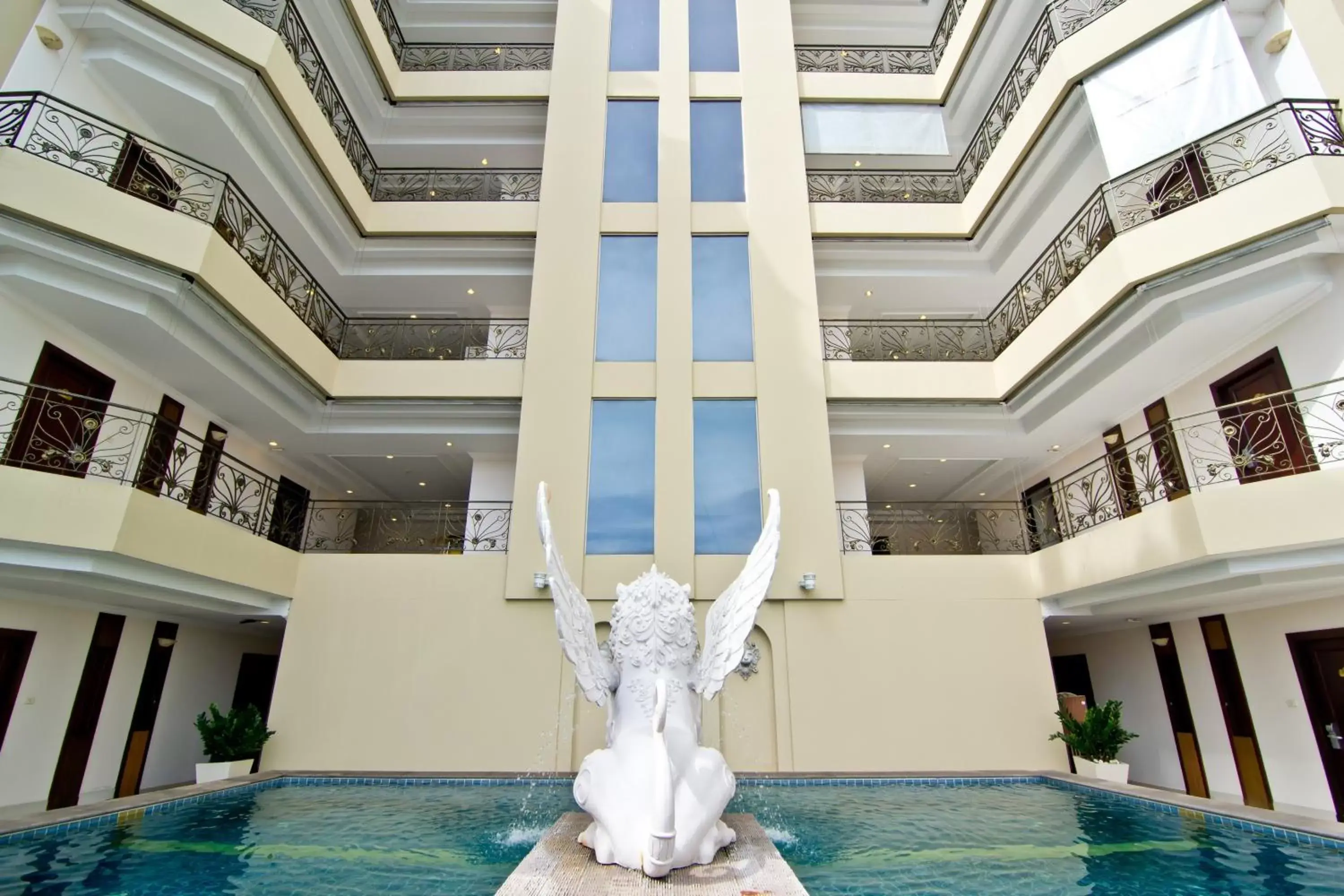 Facade/entrance in LK Residence Facade/entrance in LK Residence