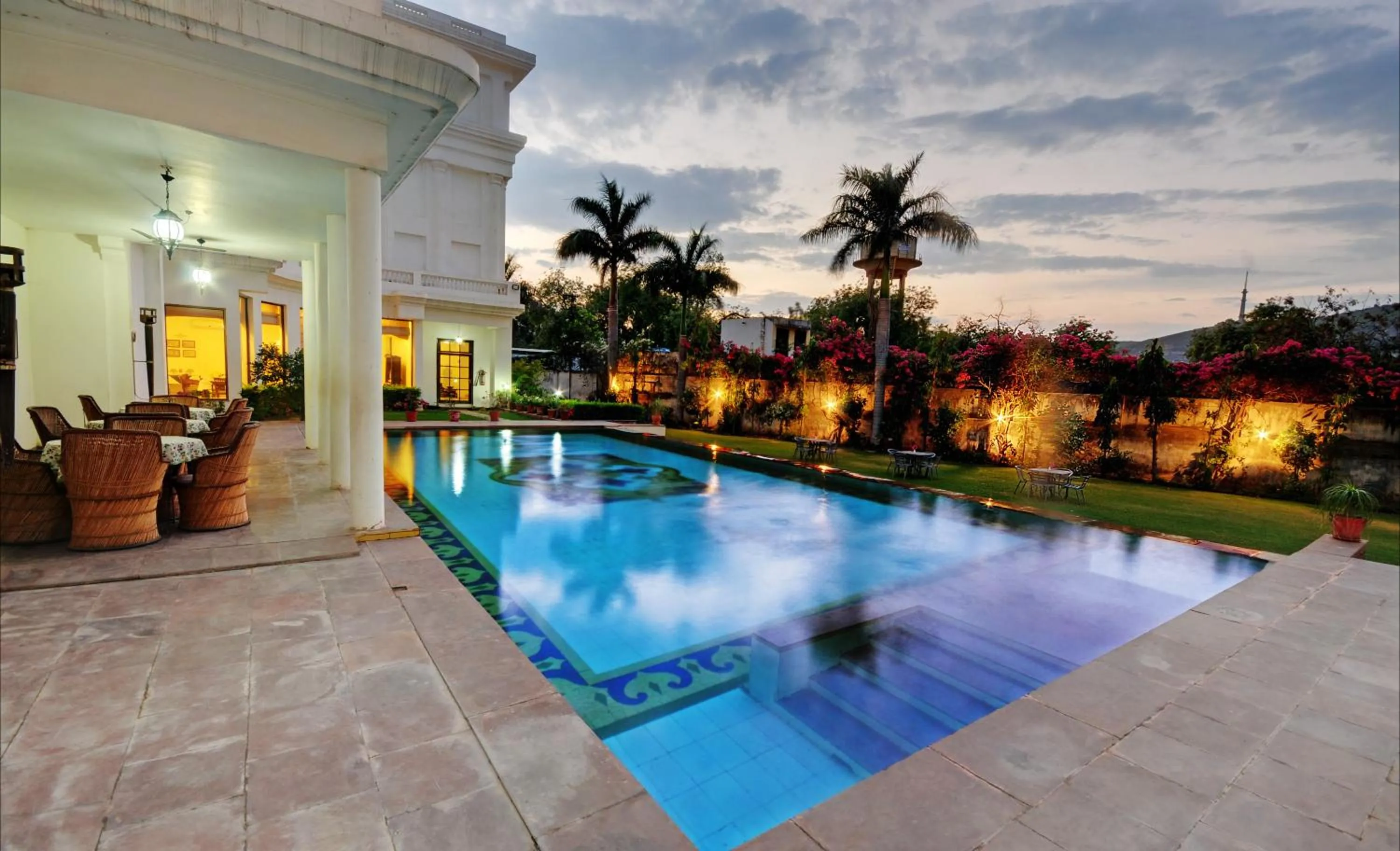 Swimming pool in The Hadoti Palace, Bundi