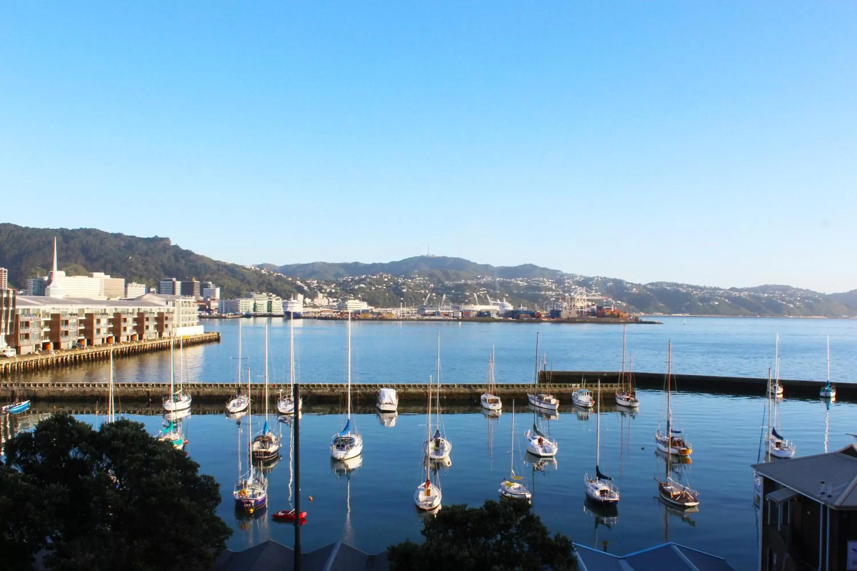 View (from property/room), River View in Copthorne Hotel Wellington, Oriental Bay