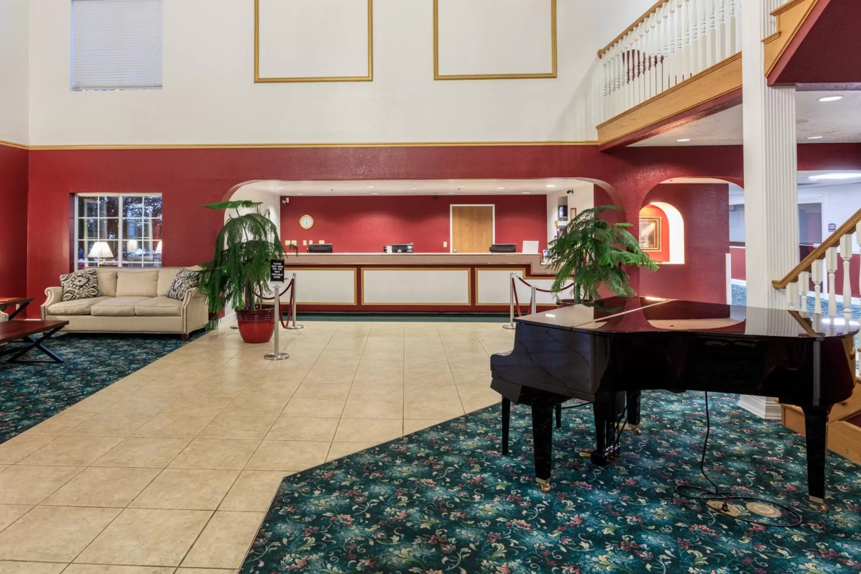 Lobby or reception in Branson Towers Hotel