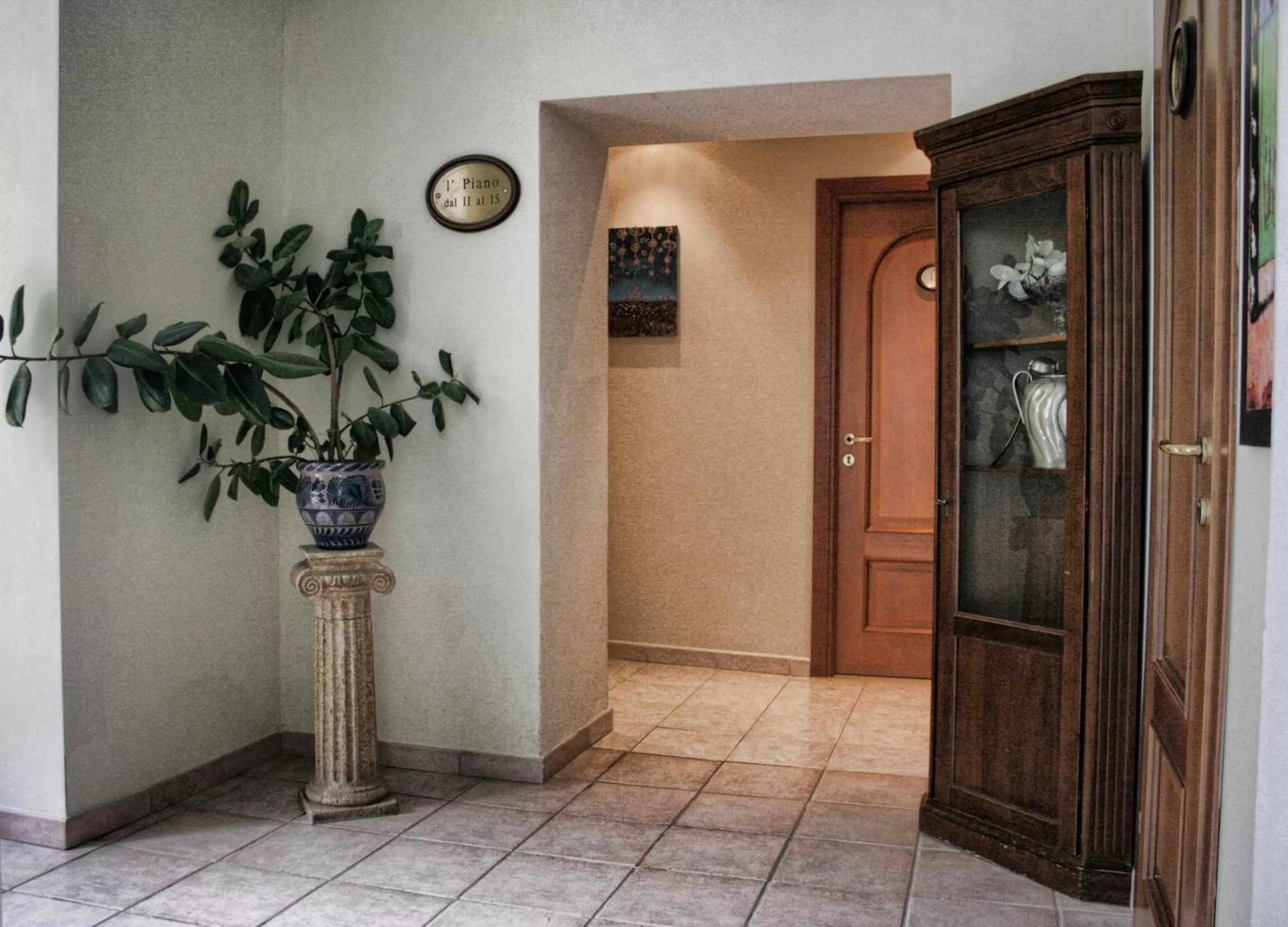 Decorative detail in Villa Accini