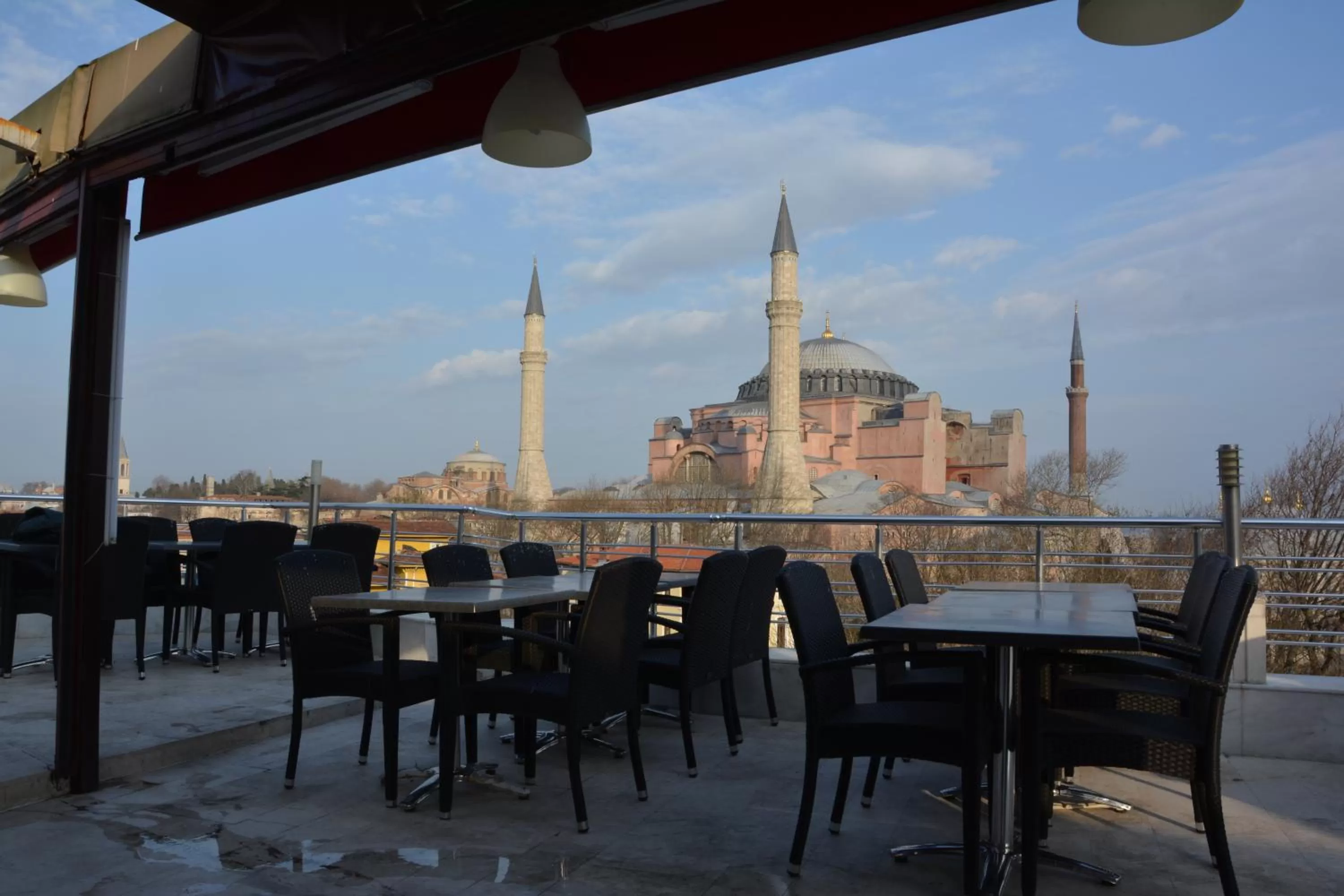 Balcony/Terrace in Ares Hotel