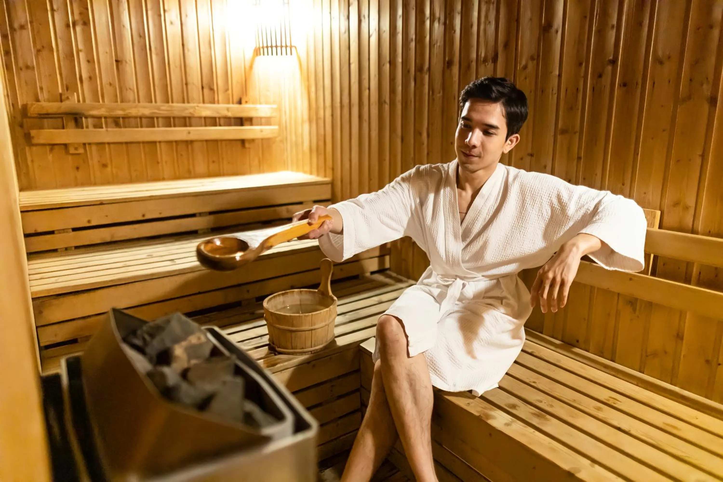 Sauna in Sathorn Vista, Bangkok - Marriott Executive Apartments