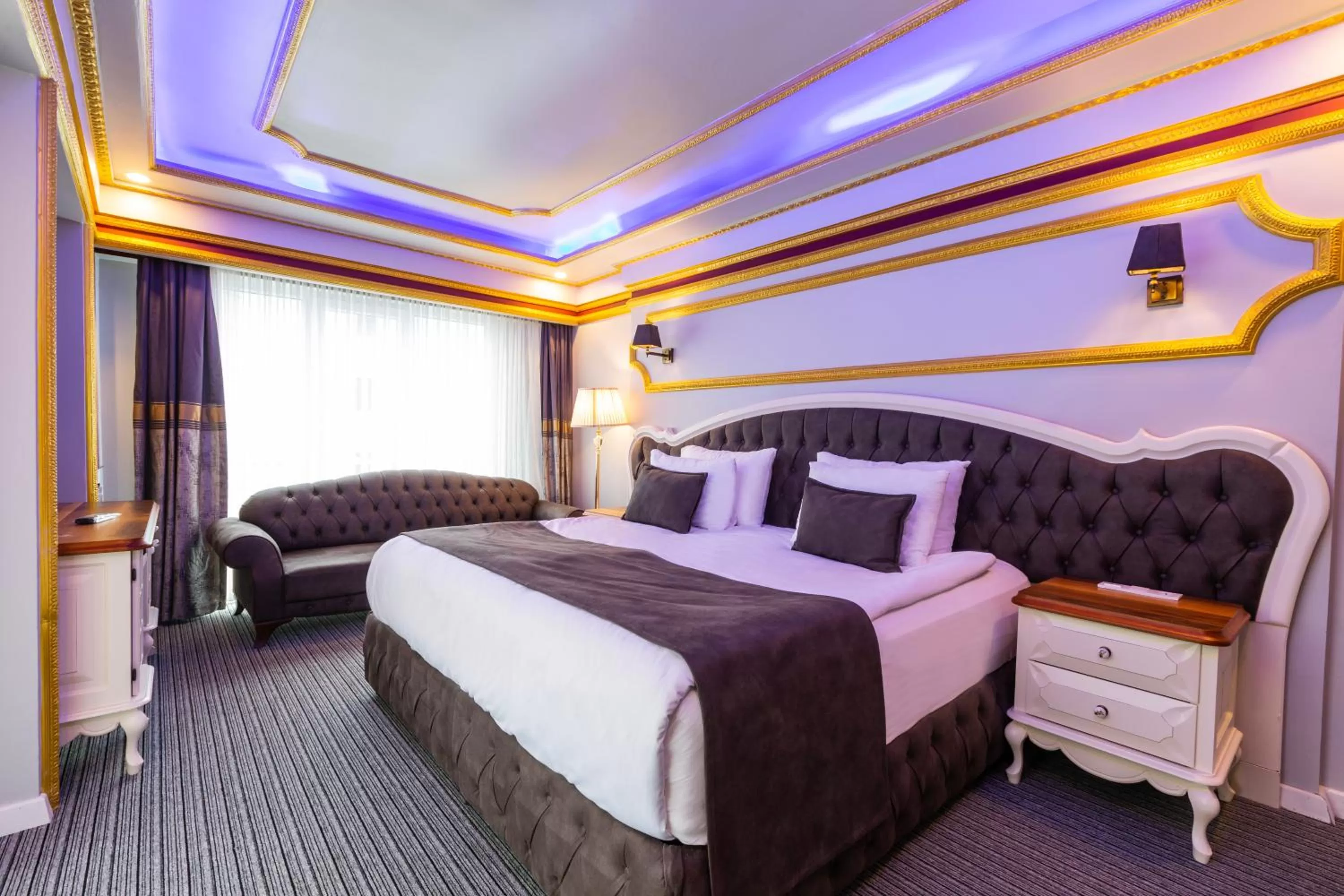 Bed in Andalouse Otel