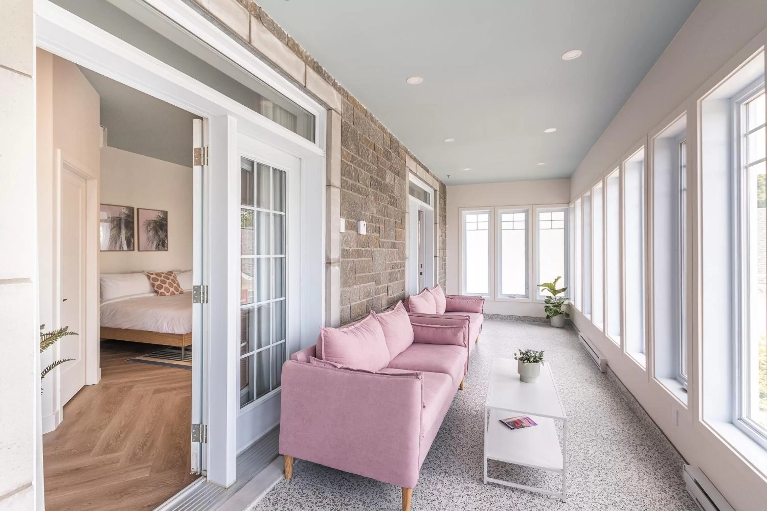 Living room in Hôtel le Rosay